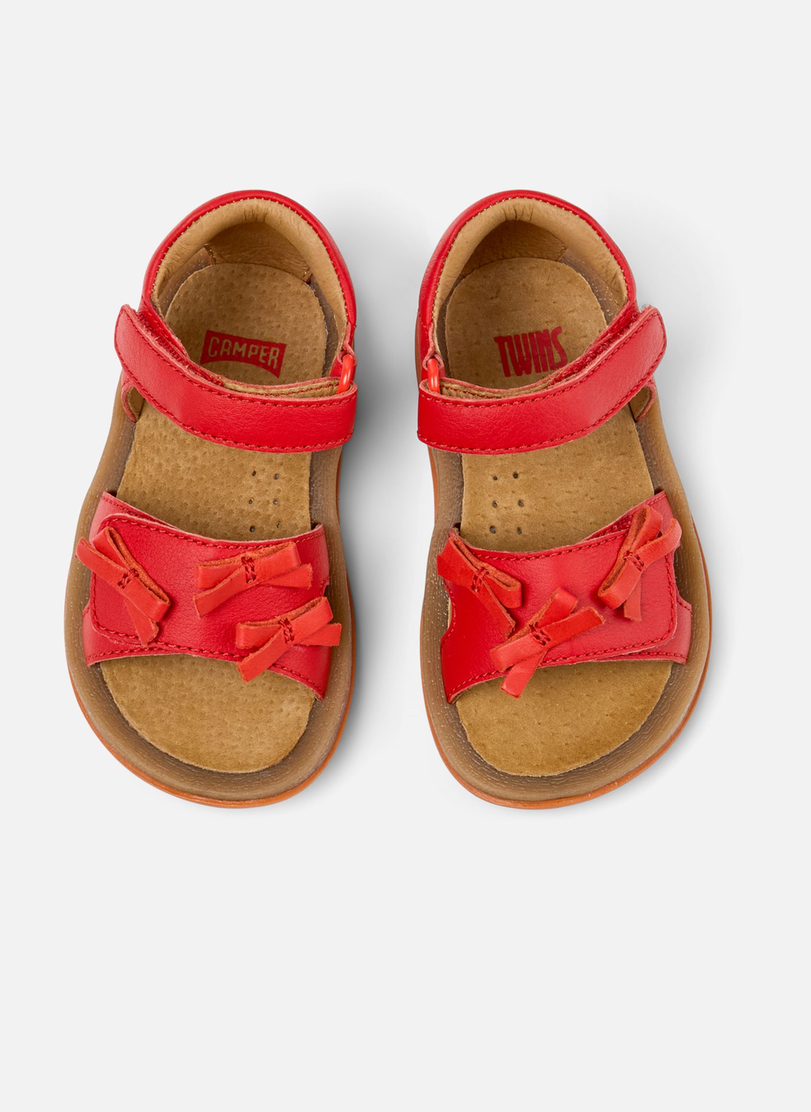 Sandales K800627 fille rouge Camper Sandales K800627 fille rouge Rouge clair