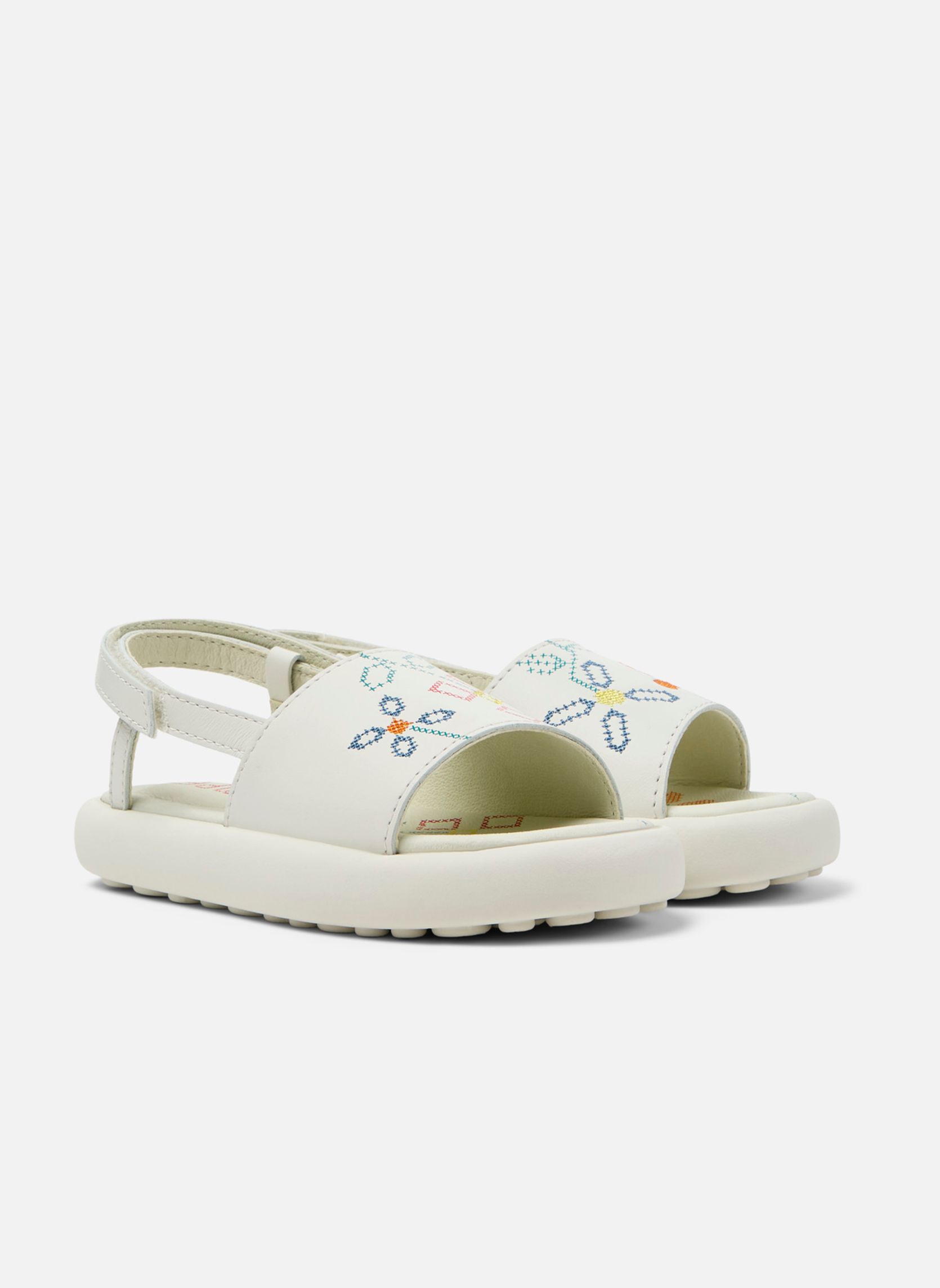 Sandales K800631 fille blanc Camper Sandales K800631 fille blanc Blanc