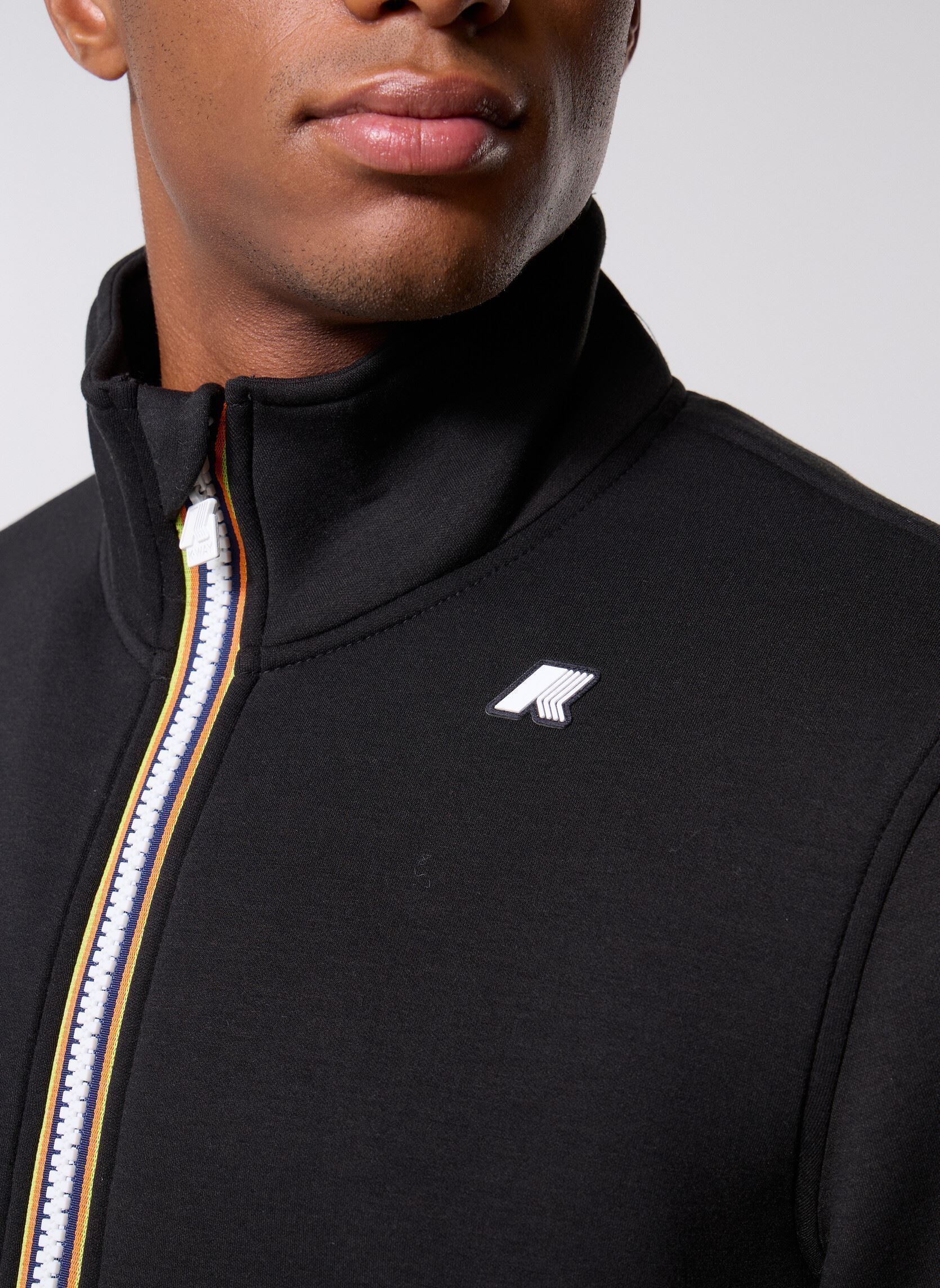 Sweats zippés Finn Spacer homme noir K-Way Sweats zippés Finn Spacer homme noir BLACK PURE