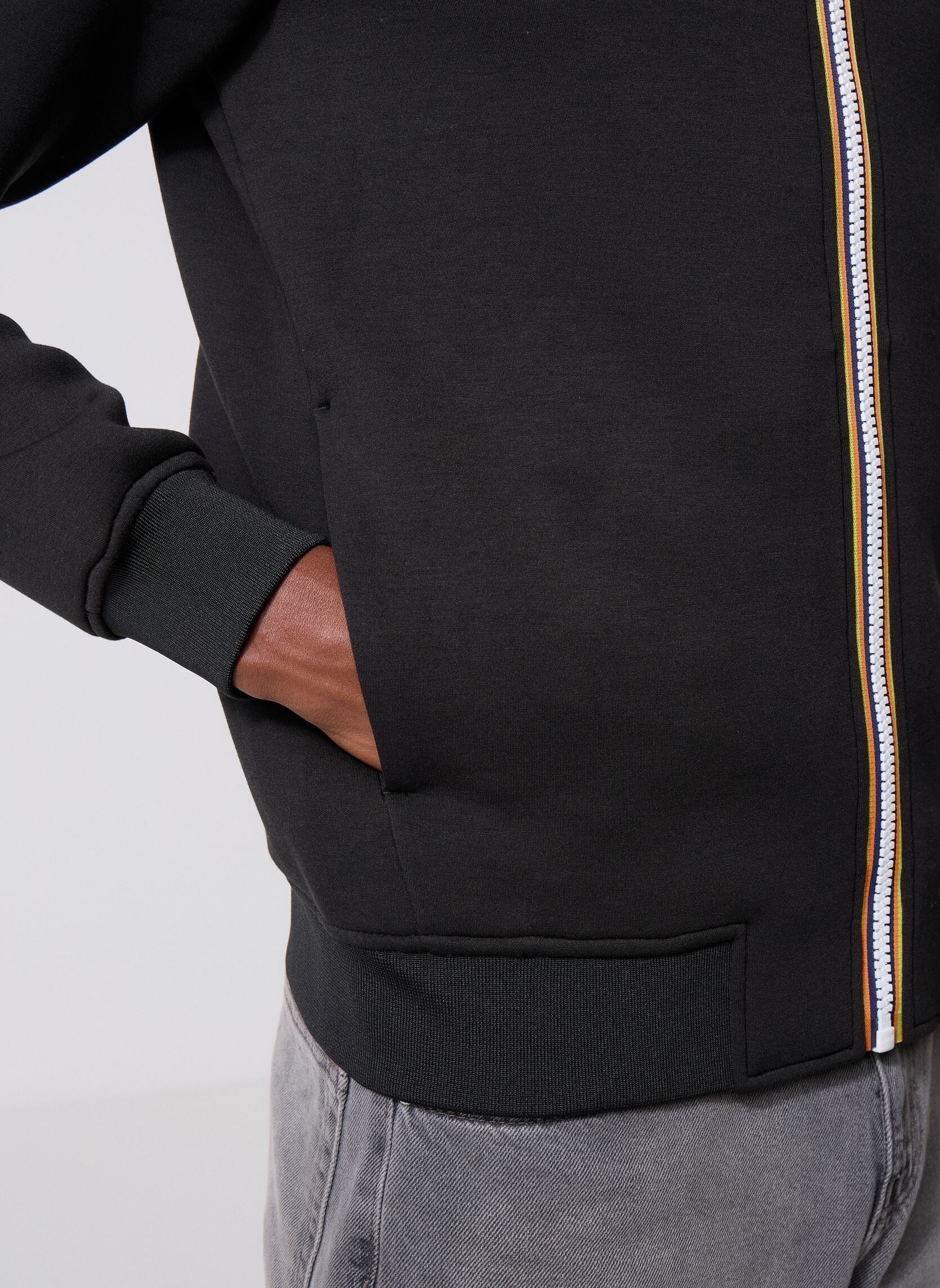 Sweats zippés Finn Spacer homme noir K-Way Sweats zippés Finn Spacer homme noir BLACK PURE
