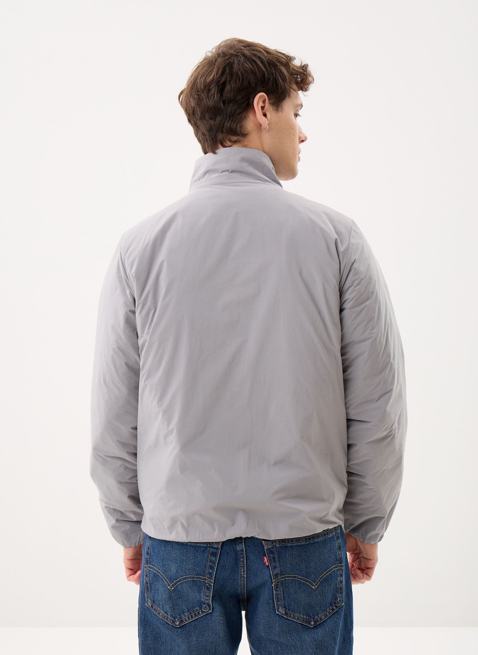 Vestes coupe-vents Valentine Plain Warm homme gris K-Way Vestes coupe-vents Valentine Plain Warm homme gris GREY FROST
