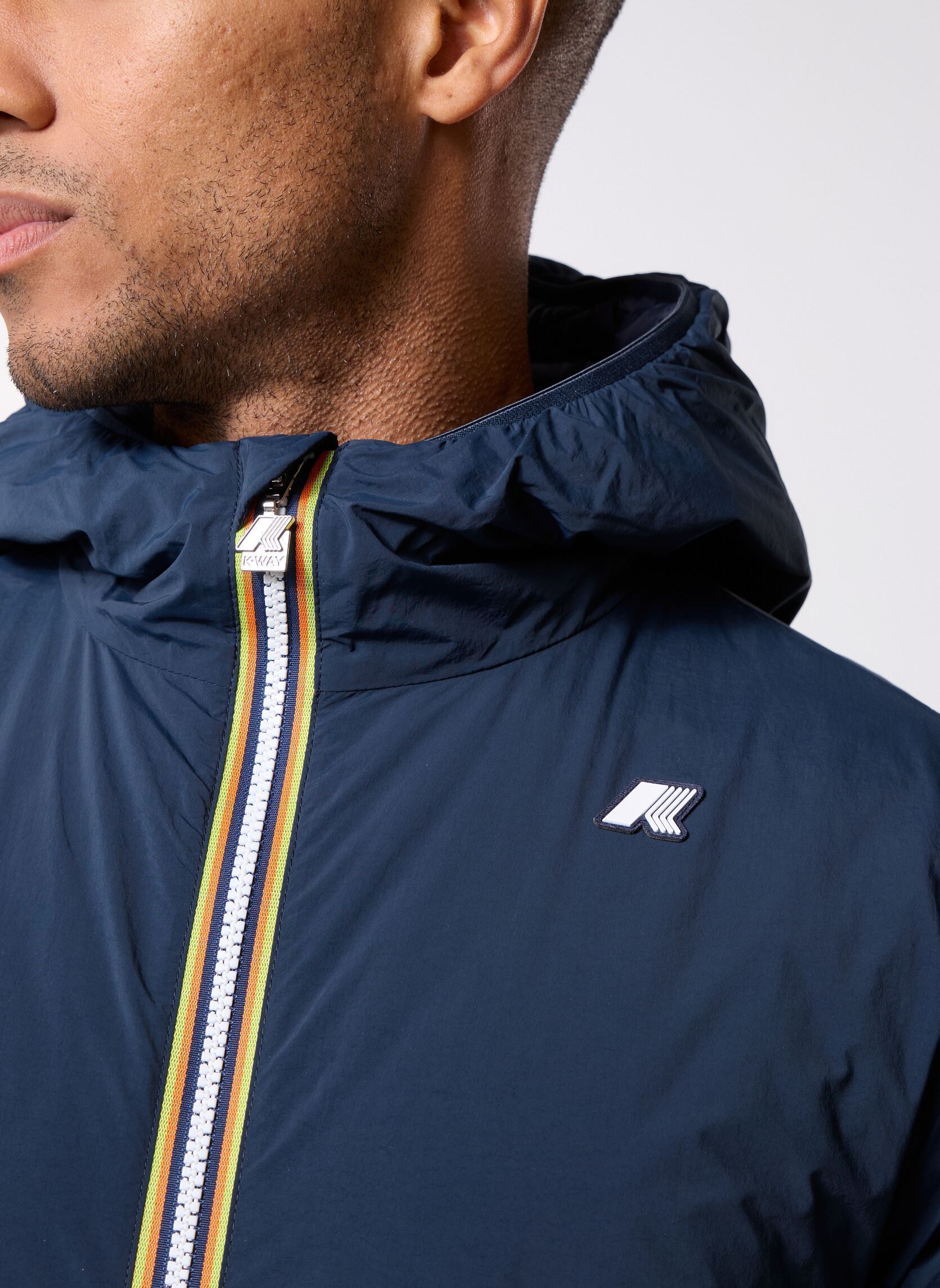 Windbreaker / Windjacken Jack Plain Warm herren blau K-Way Windbreaker / Windjacken Jack Plain Warm herren blau BLUE DEPTH