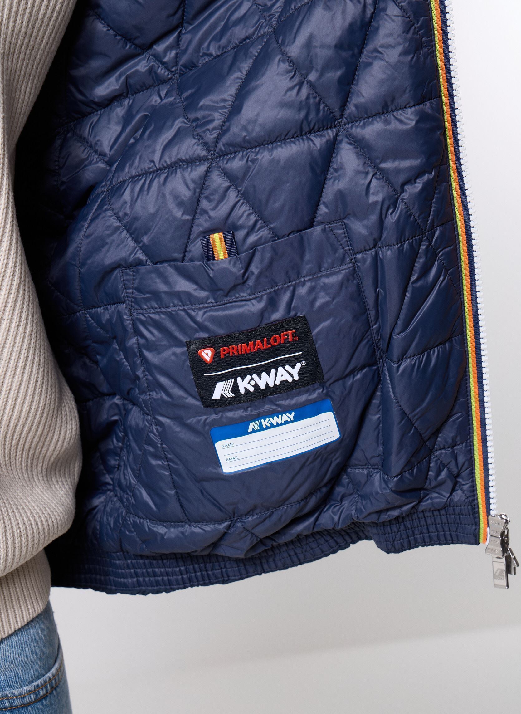 Windbreaker / Windjacken Jack Plain Warm herren blau K-Way Windbreaker / Windjacken Jack Plain Warm herren blau BLUE DEPTH