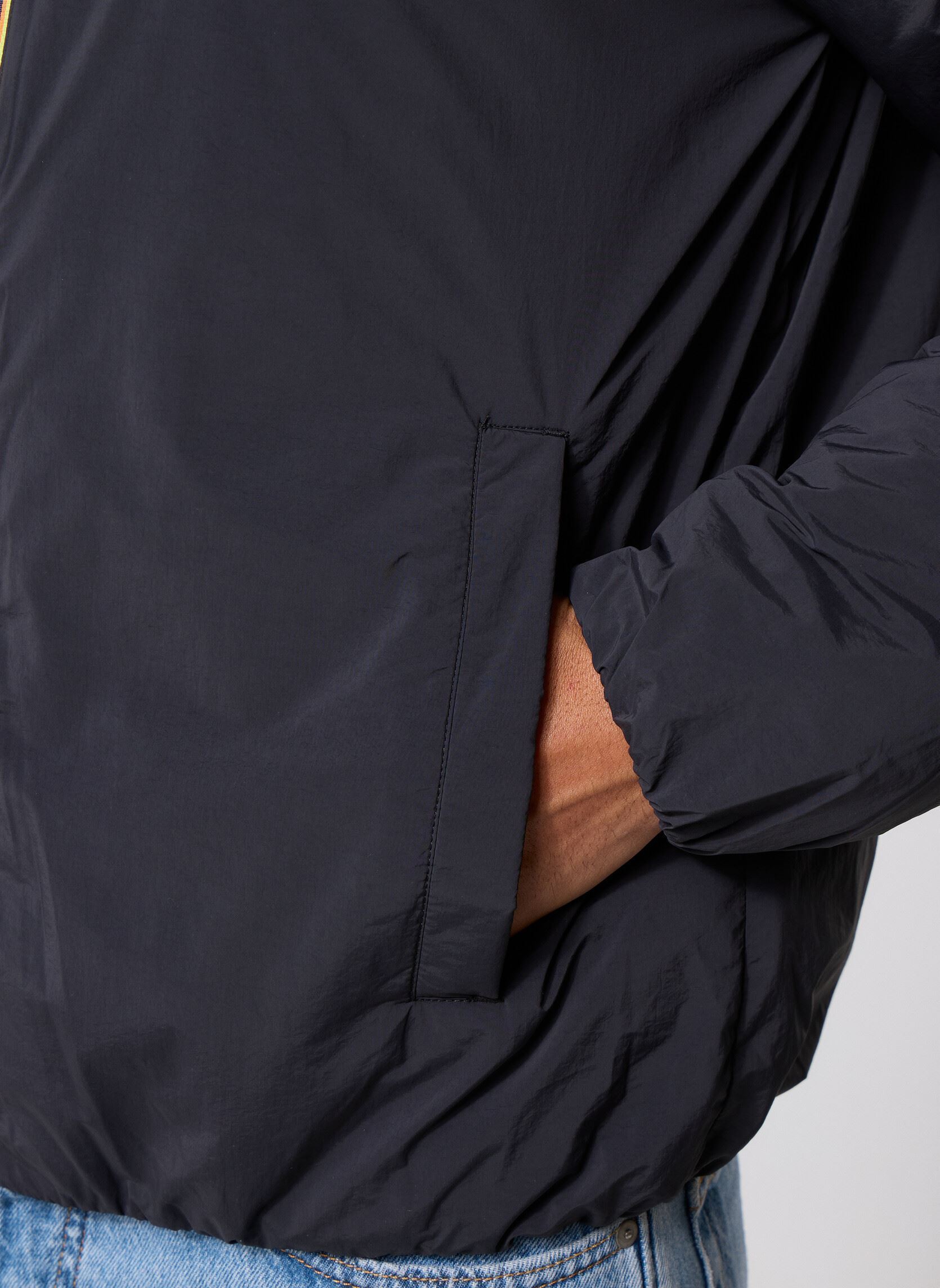 Windjacks Jack Plain Warm heren zwart K-Way Windjacks Jack Plain Warm heren zwart BLACK PURE