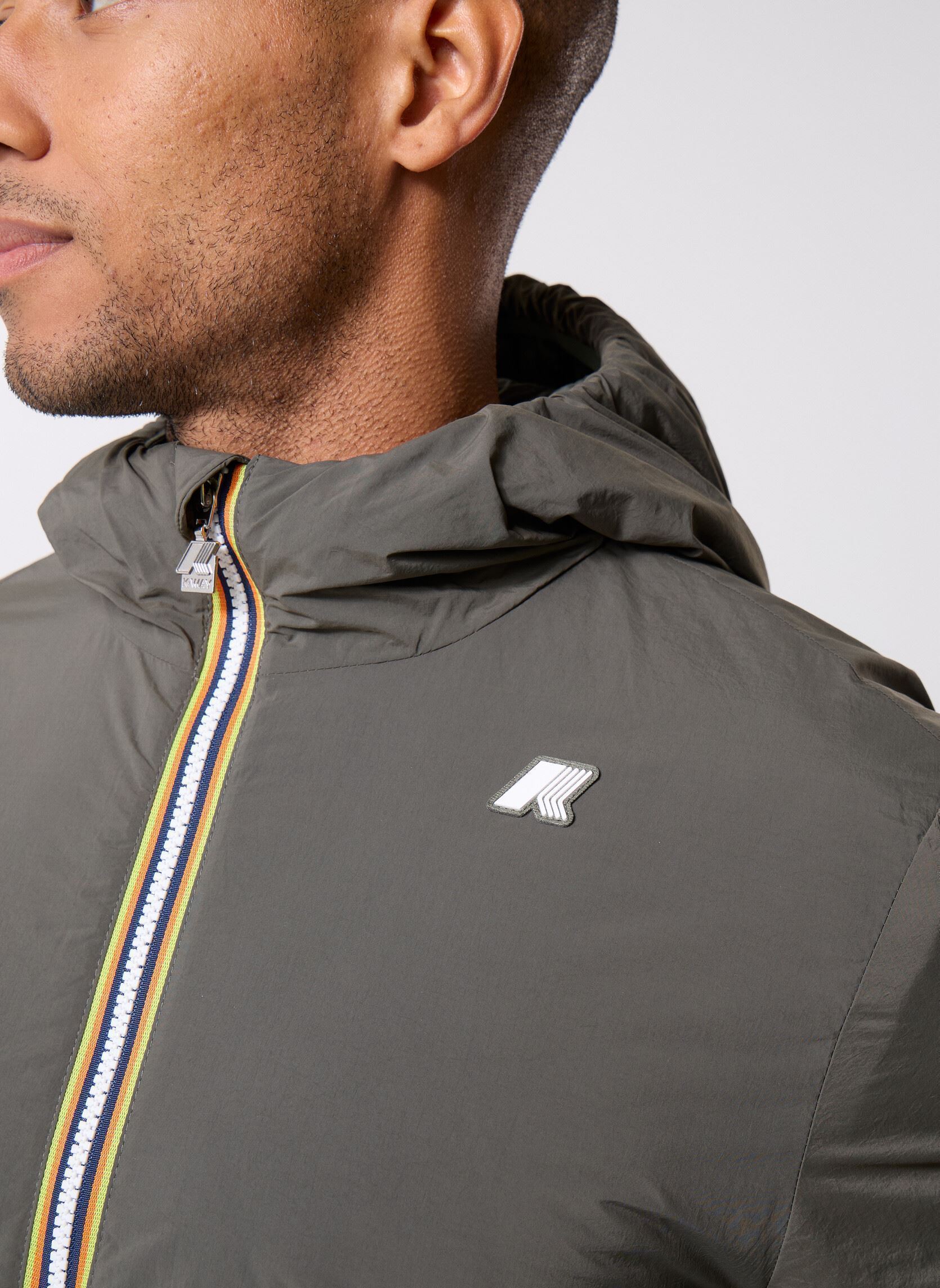 Windbreaker / Windjacken Jack Plain Warm herren grün K-Way Windbreaker / Windjacken Jack Plain Warm herren grün GREEN BLACKISH