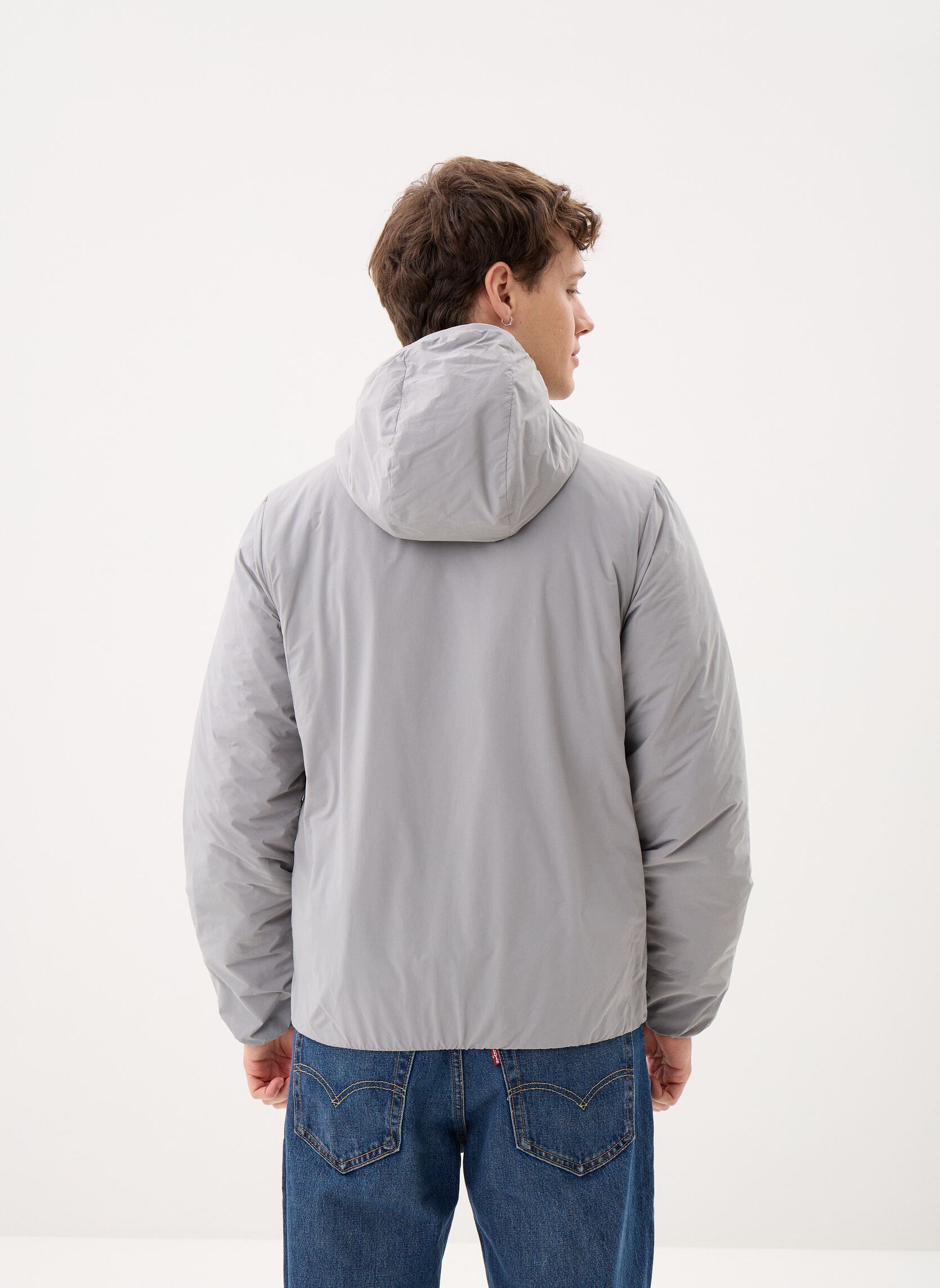 Windbreaker / Windjacken Jack Plain Warm herren grau K-Way Windbreaker / Windjacken Jack Plain Warm herren grau GREY FROST