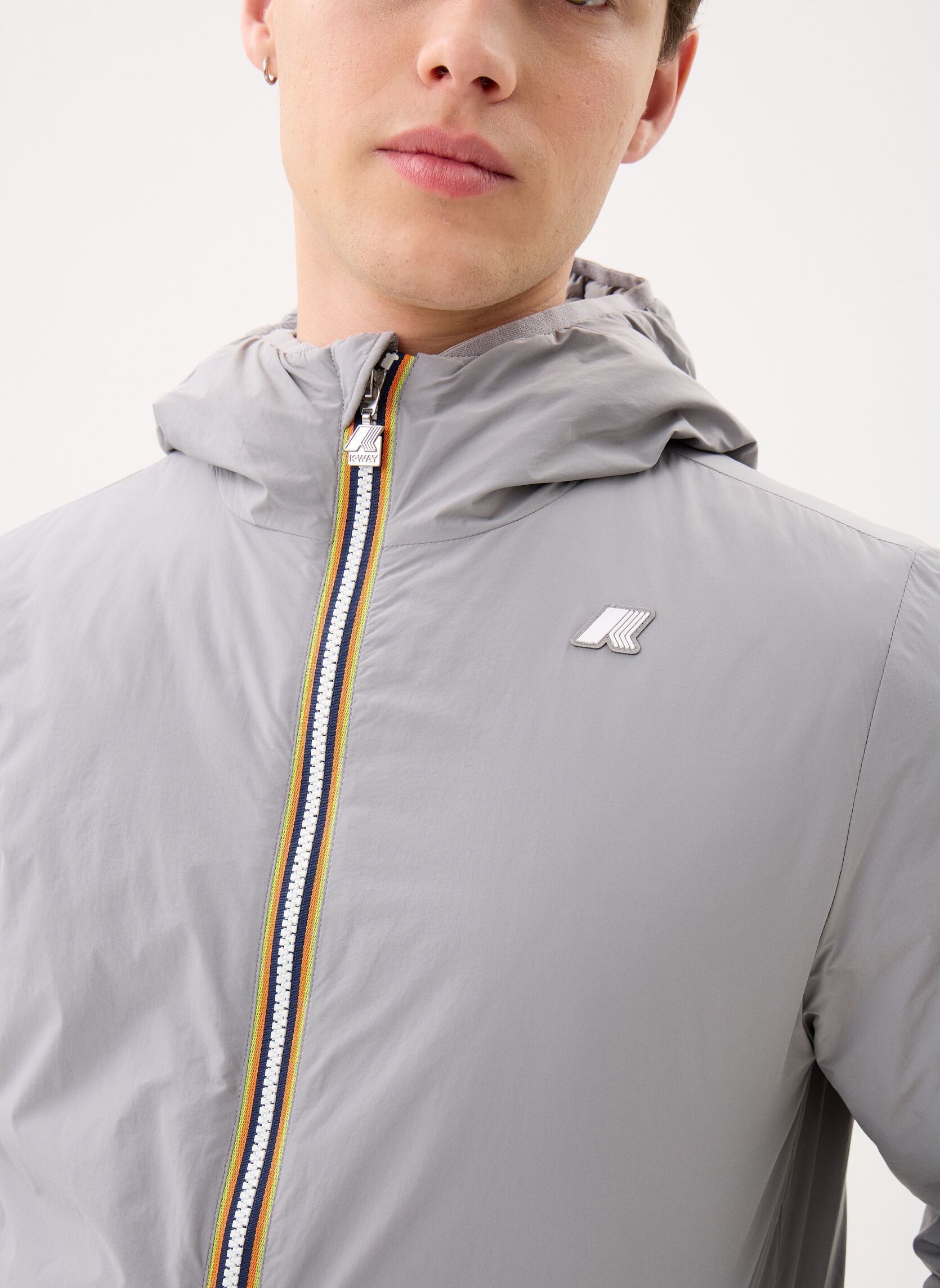 Windbreaker / Windjacken Jack Plain Warm herren grau K-Way Windbreaker / Windjacken Jack Plain Warm herren grau GREY FROST