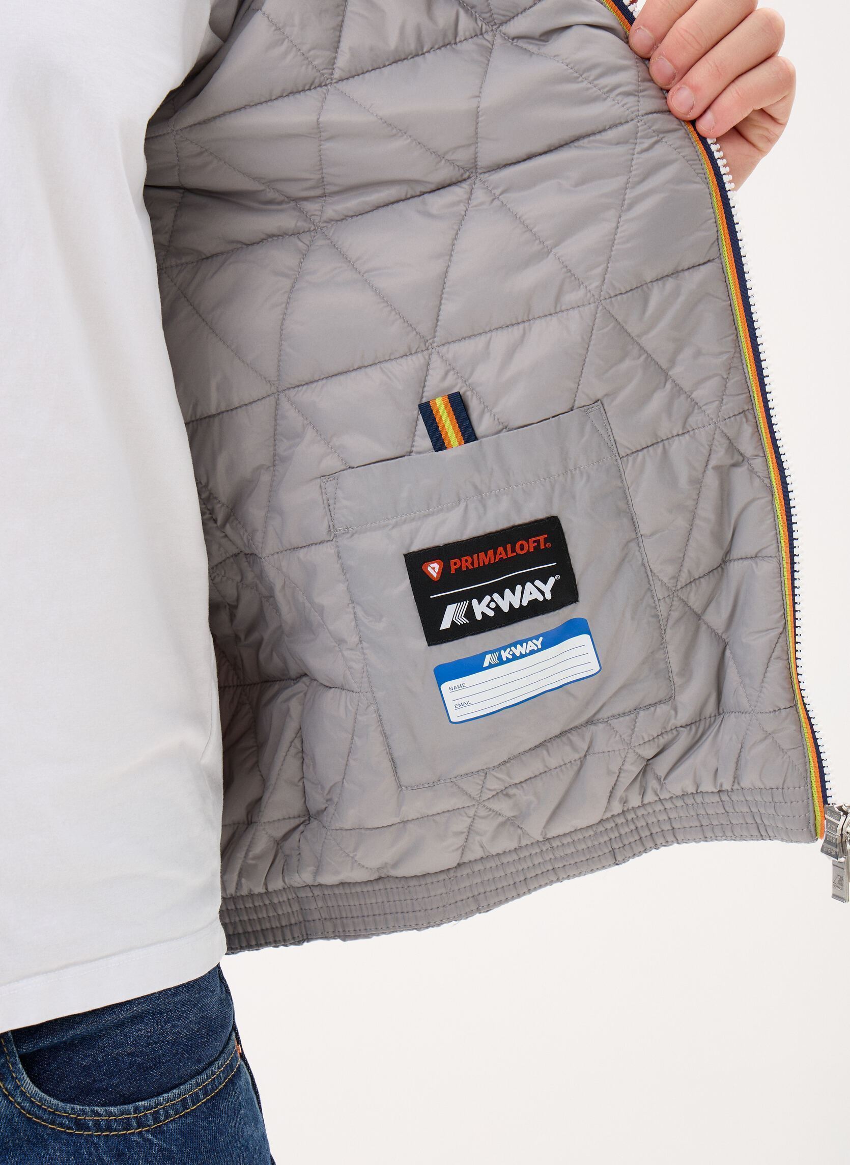 Windbreaker / Windjacken Jack Plain Warm herren grau K-Way Windbreaker / Windjacken Jack Plain Warm herren grau GREY FROST