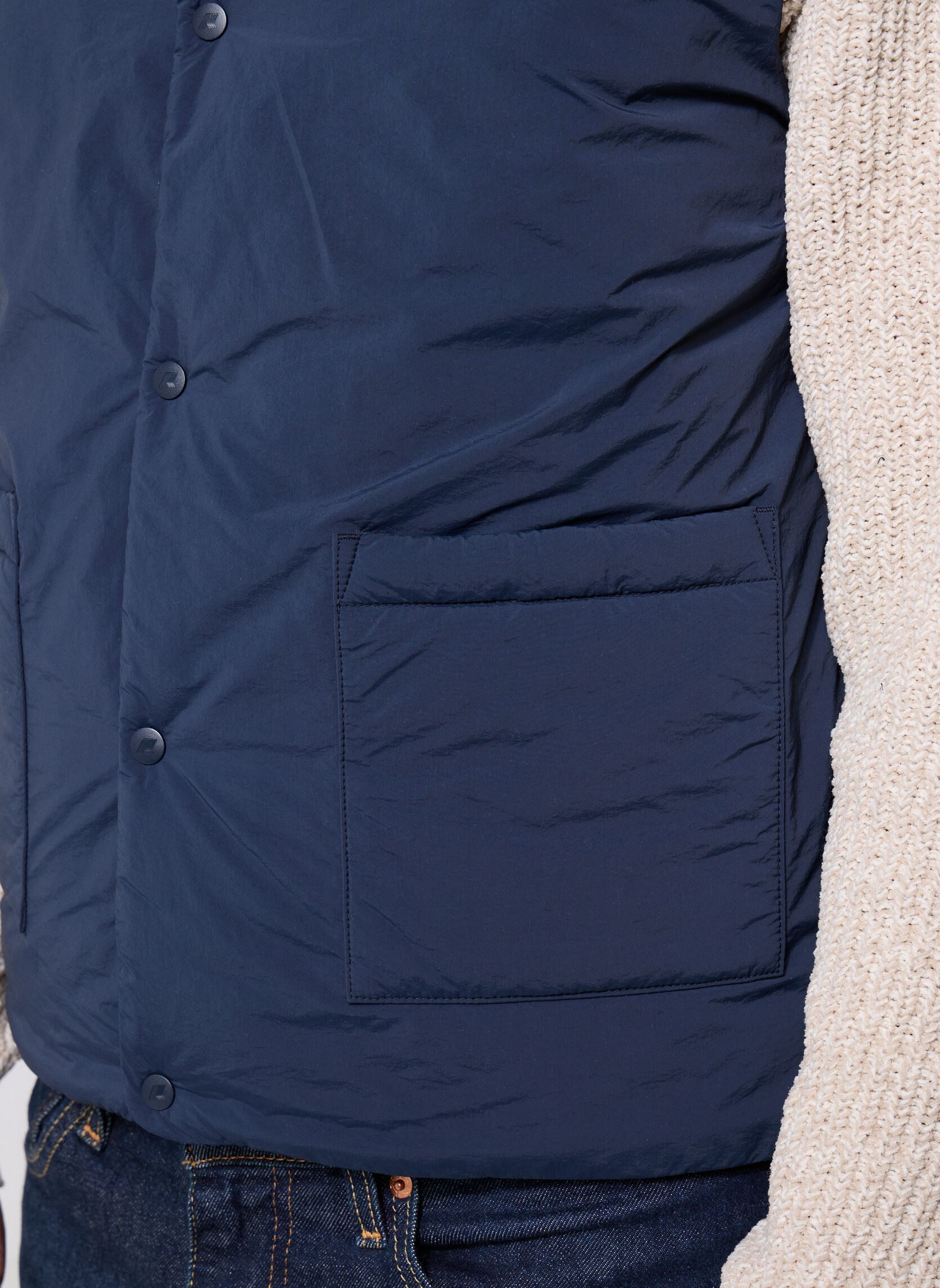 Jassen Valty Plain Warm heren blauw K-Way Jassen Valty Plain Warm heren blauw BLUE DEPTH