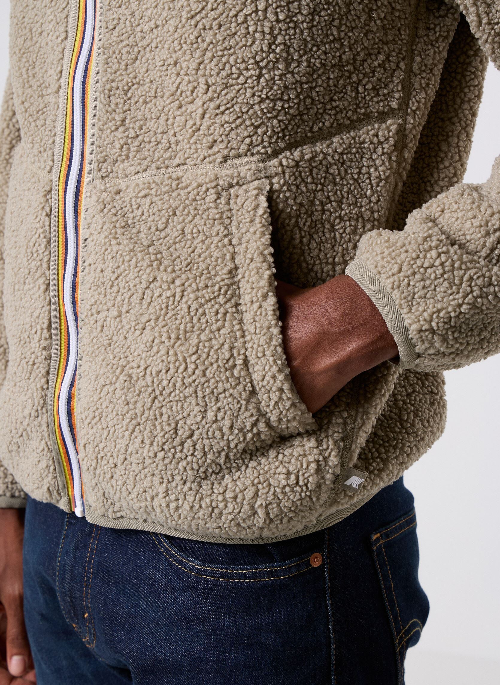 Sweatshirts mit Reißverschluss Jack Sherpa Polar Double herren braun K-Way Sweatshirts mit Reißverschluss Jack Sherpa Polar Double herren braun GREEN OAK-GREEN OAK