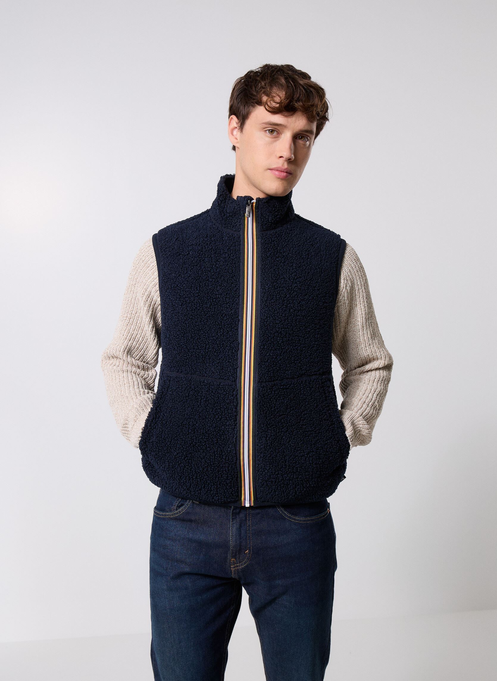 Vêtements K Way Yannick Sherpa Polar Double pour Homme