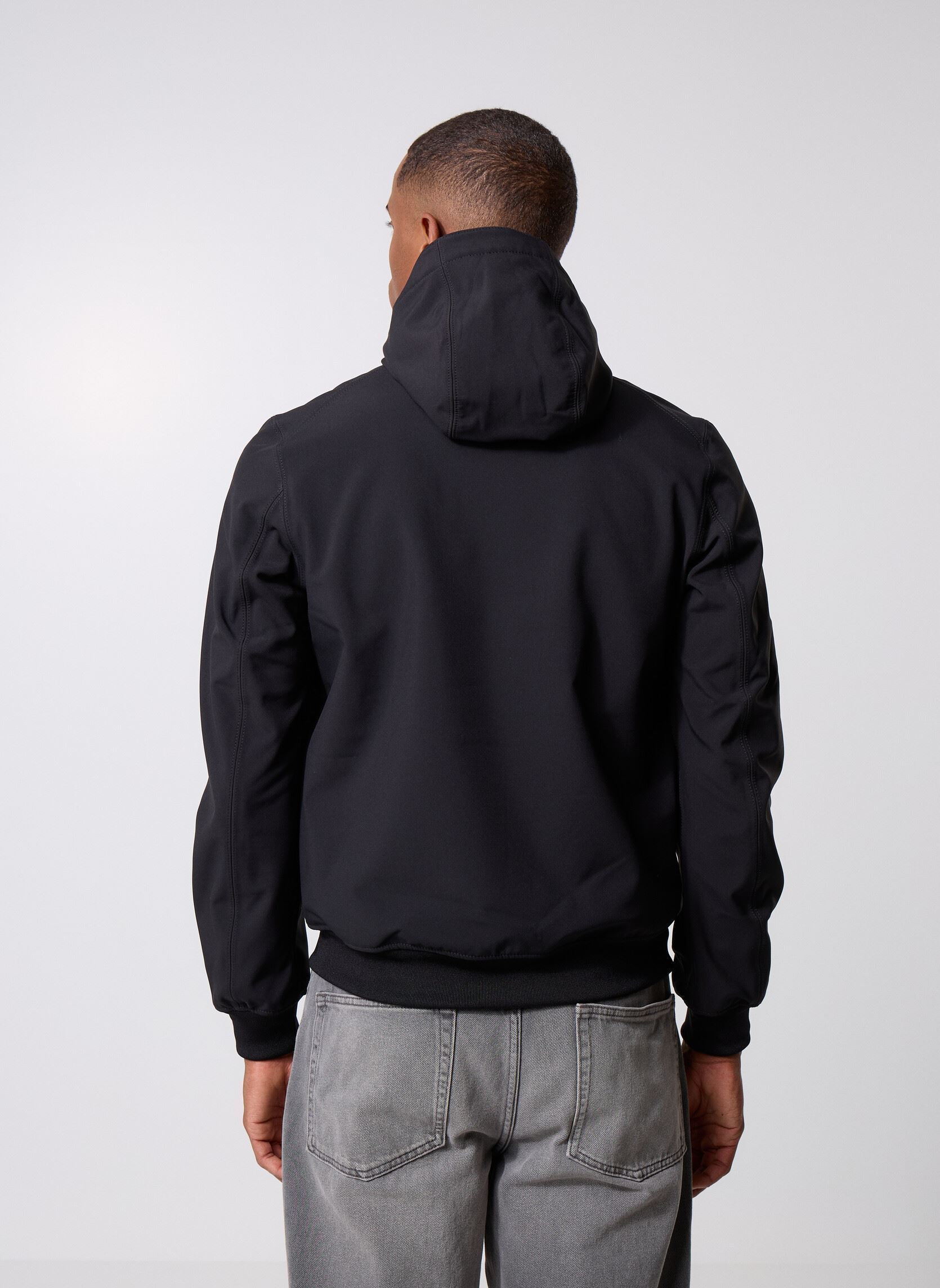 Vestes coupe-vents Joachim Bonded homme noir K-Way Vestes coupe-vents Joachim Bonded homme noir BLACK-BLUE DEPTH