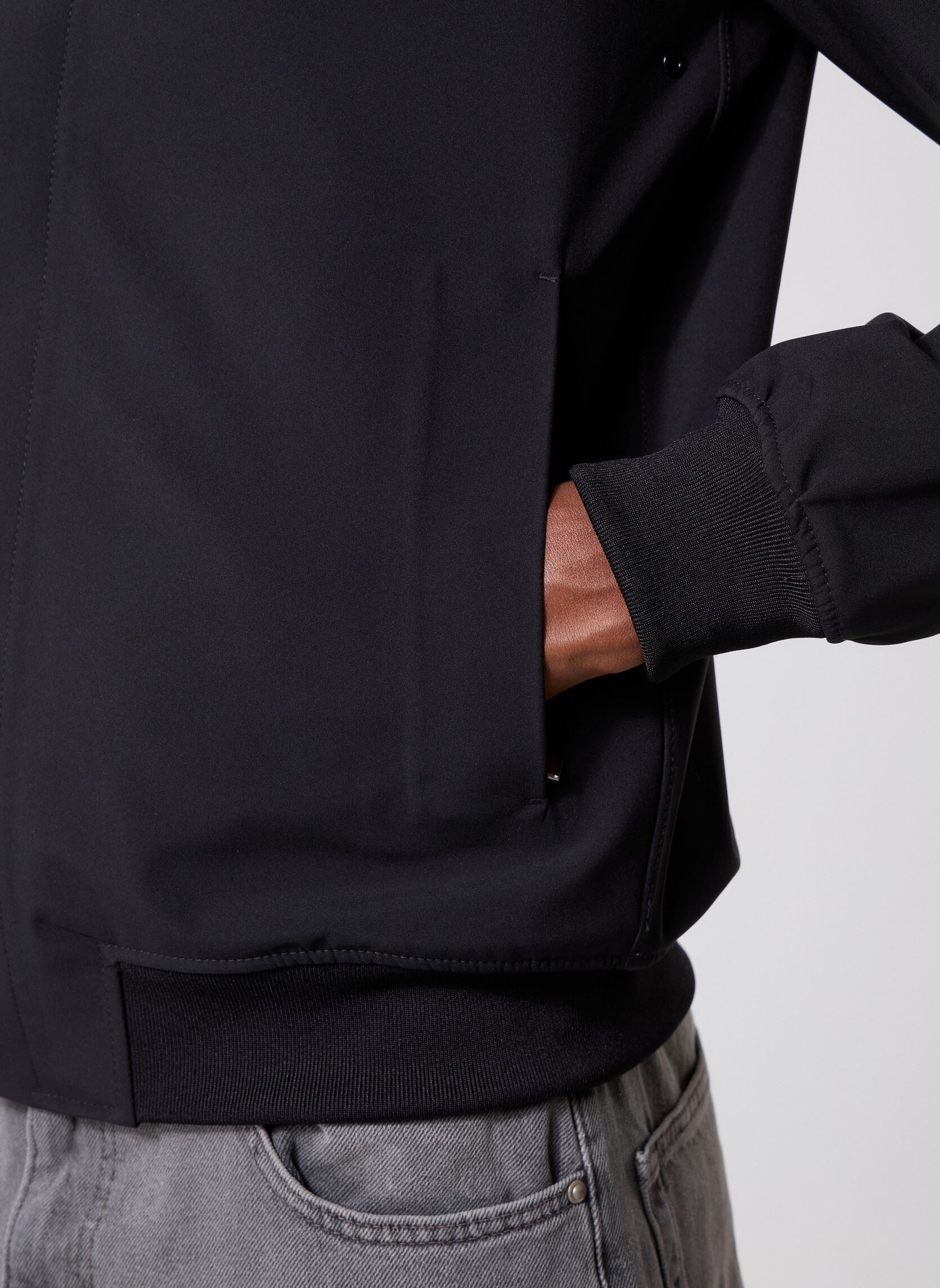 Vestes coupe-vents Joachim Bonded homme noir K-Way Vestes coupe-vents Joachim Bonded homme noir BLACK-BLUE DEPTH