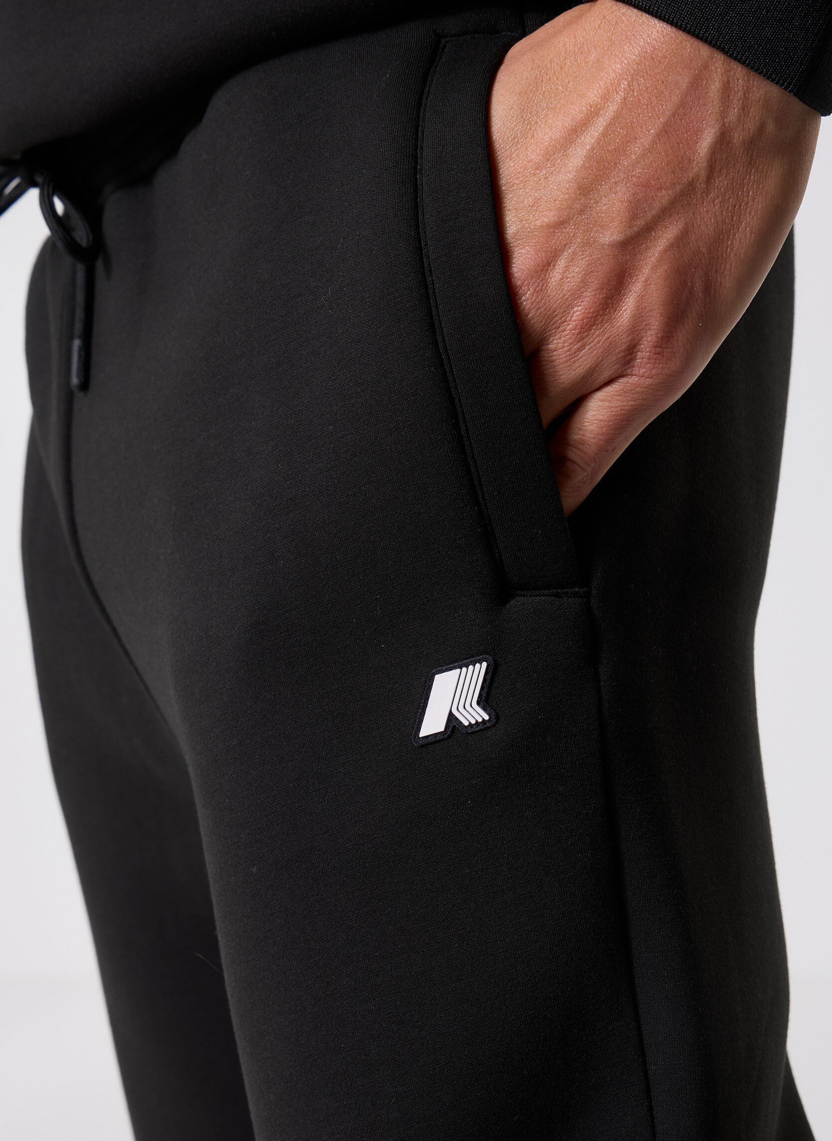 Joggingbroeken Micka Spacer heren zwart K-Way Joggingbroeken Micka Spacer heren zwart BLACK PURE