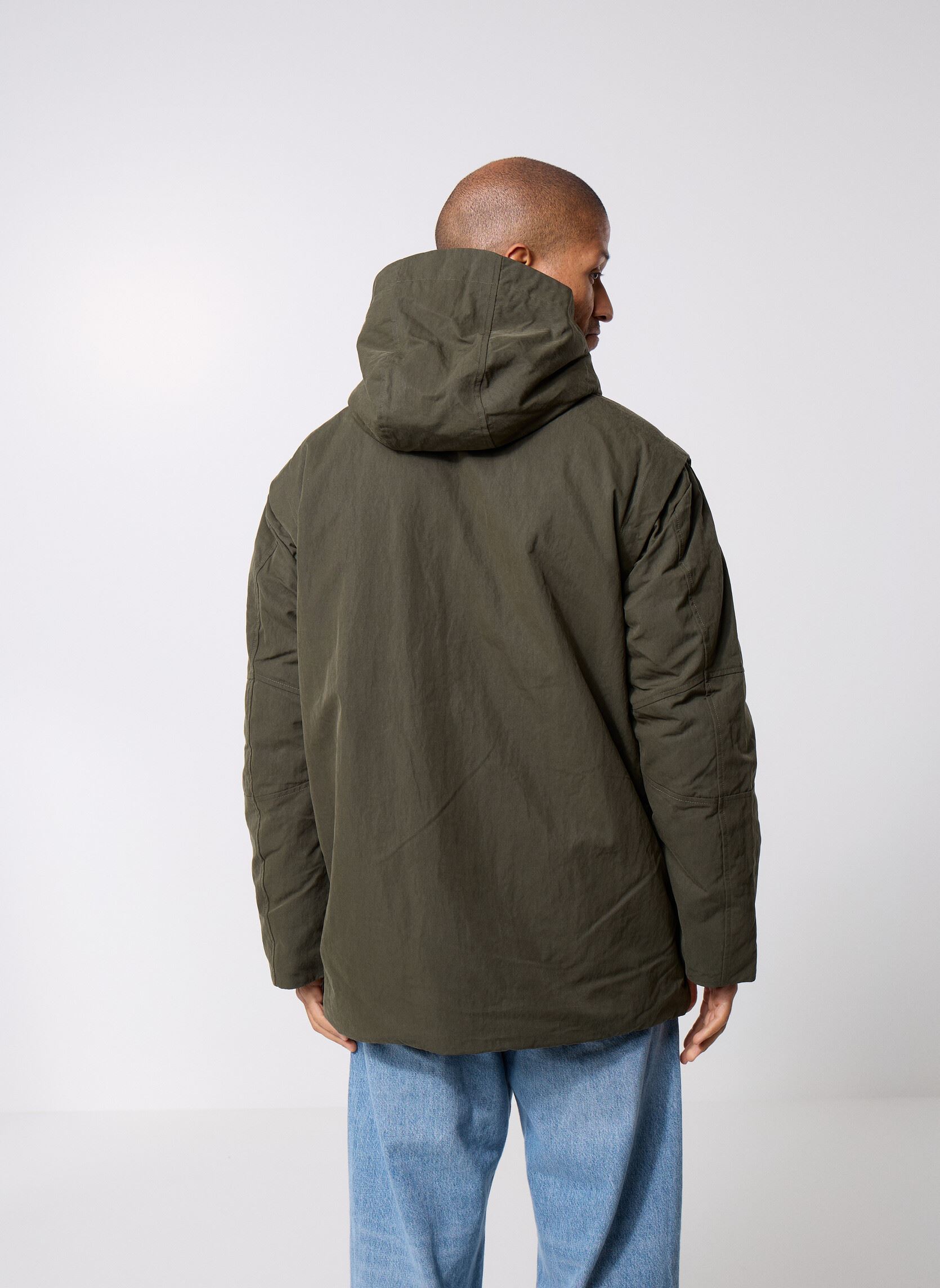Parkas Otto Cotton Feel herren grün K-Way Parkas Otto Cotton Feel herren grün GREEN BLACKISH COMBO