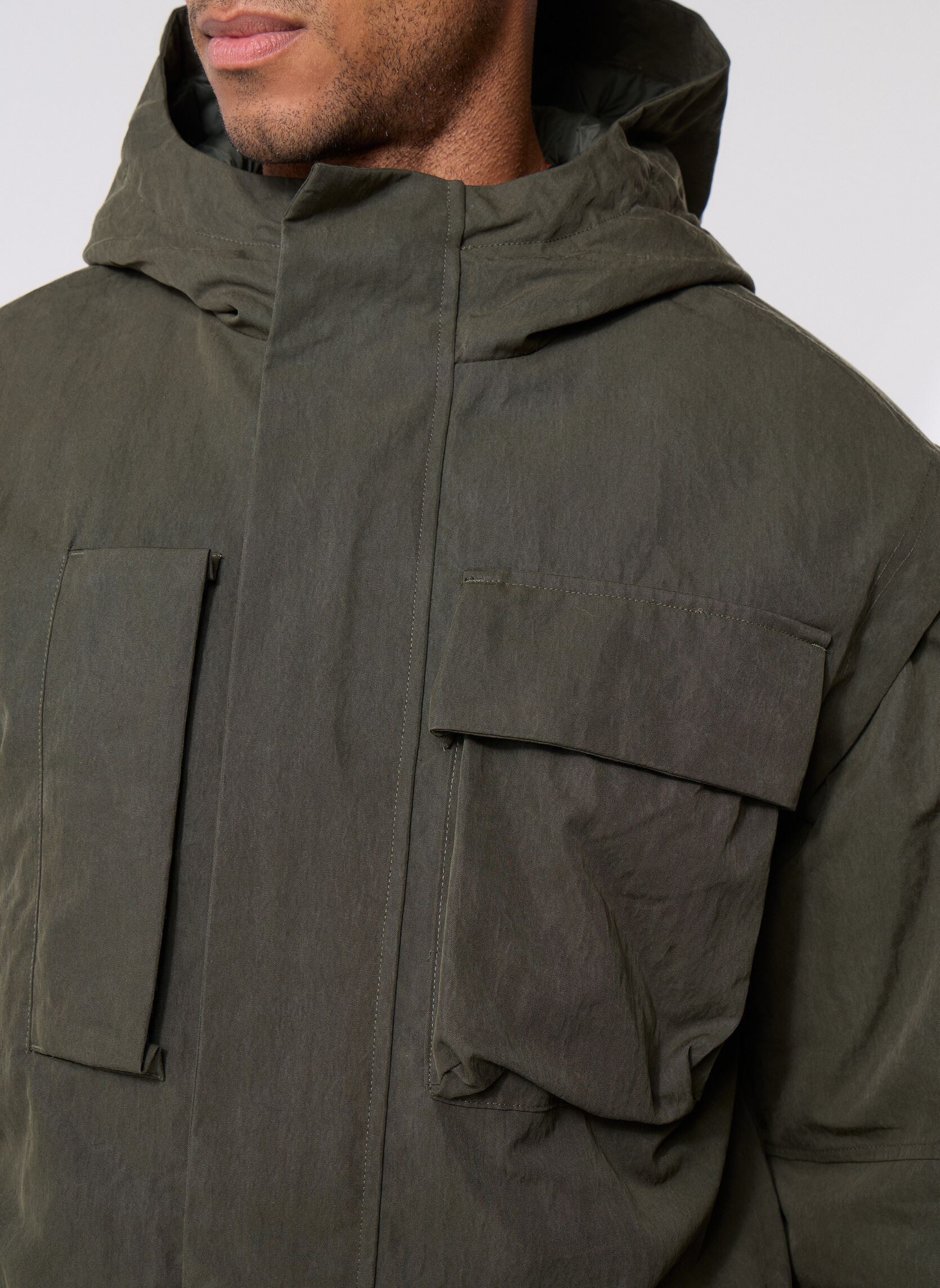 Parkas Otto Cotton Feel herren grün K-Way Parkas Otto Cotton Feel herren grün GREEN BLACKISH COMBO