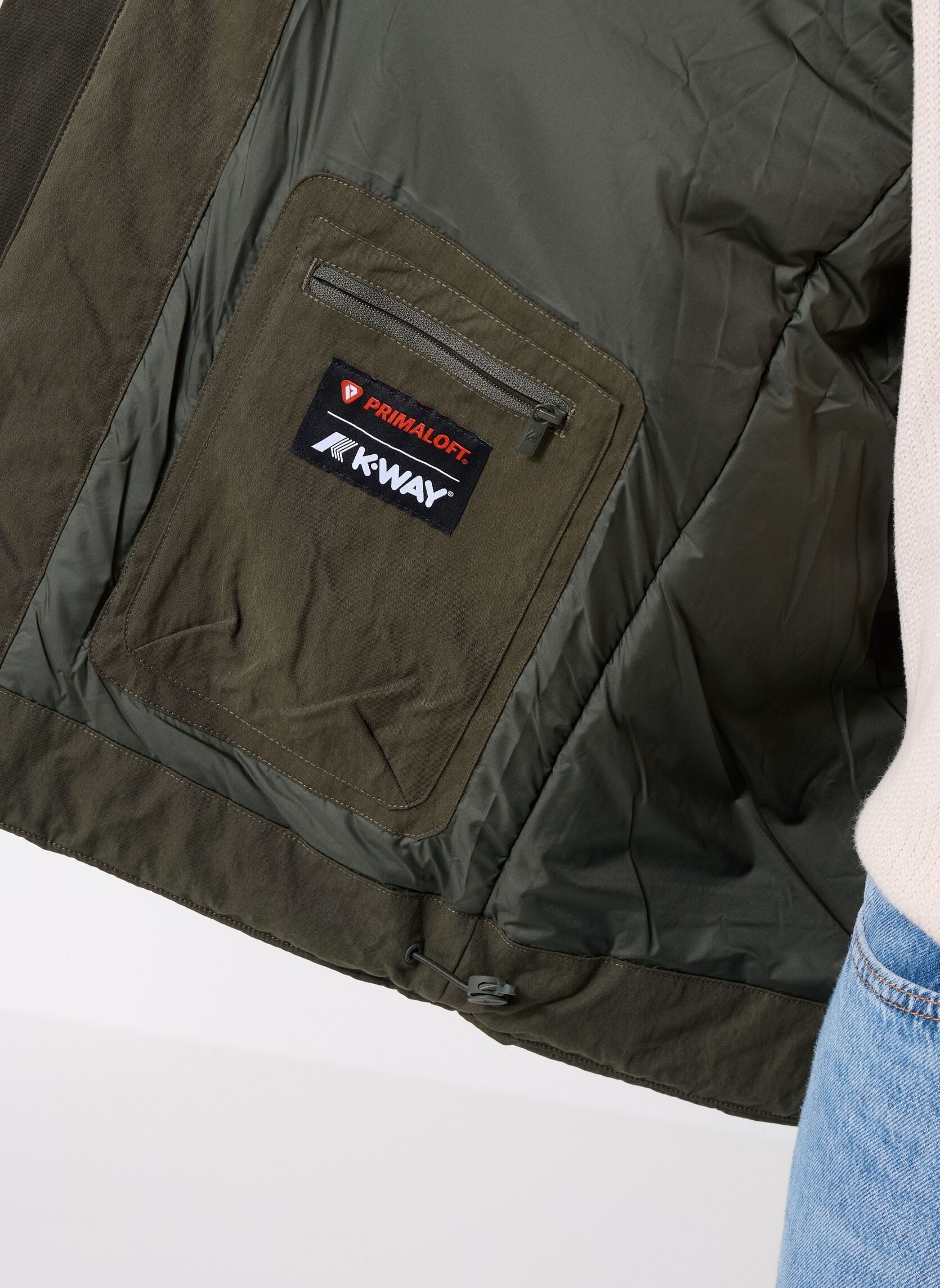 Parkas Otto Cotton Feel herren grün K-Way Parkas Otto Cotton Feel herren grün GREEN BLACKISH COMBO