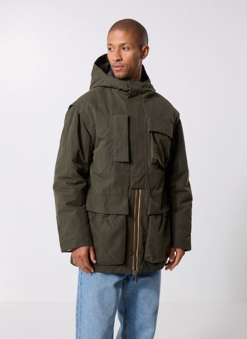 K-Way Parkas Otto Cotton Feel herren grün