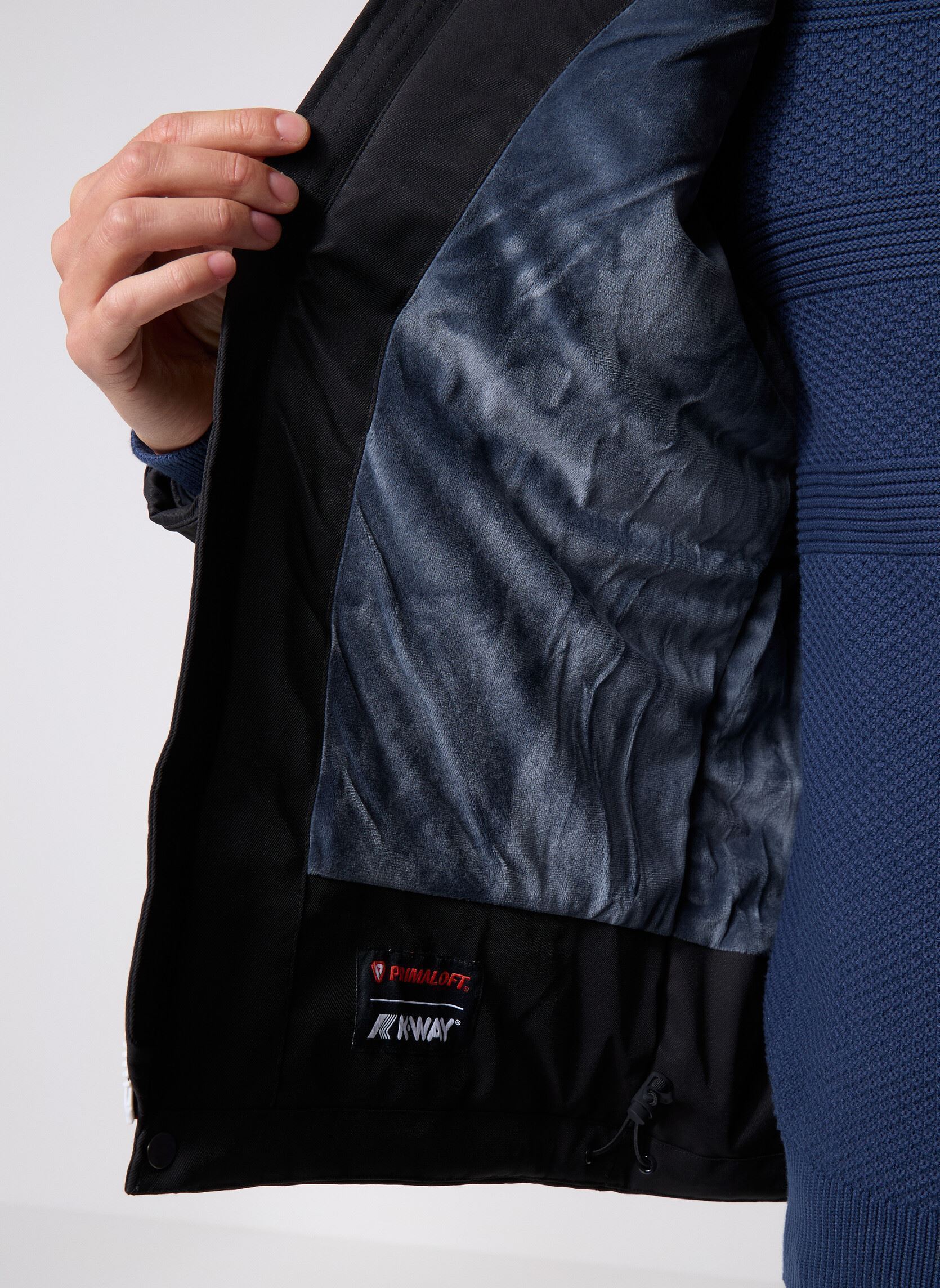 Windbreaker / Windjacken Jacko Twill Marmotta herren schwarz K-Way Windbreaker / Windjacken Jacko Twill Marmotta herren schwarz BLACK P-BLUE A