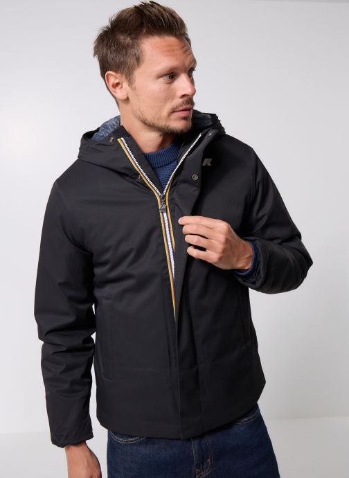K-Way Vestes coupe-vents Jacko Twill Marmotta homme noir