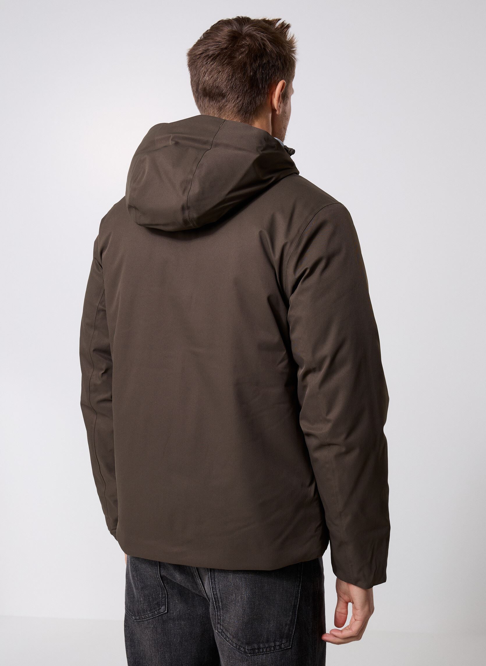 Vestes coupe-vents Jacko Twill Marmotta homme vert K-Way Vestes coupe-vents Jacko Twill Marmotta homme vert BLACK OLIVE - BLUE AIRFORCE