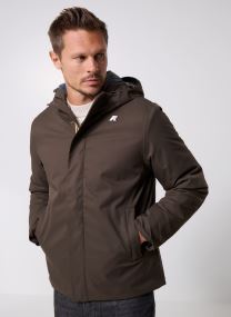 Vestes coupe-vents Jacko Twill Marmotta homme vert K-Way Vestes coupe-vents Jacko Twill Marmotta homme vert BLACK OLIVE - BLUE AIRFORCE