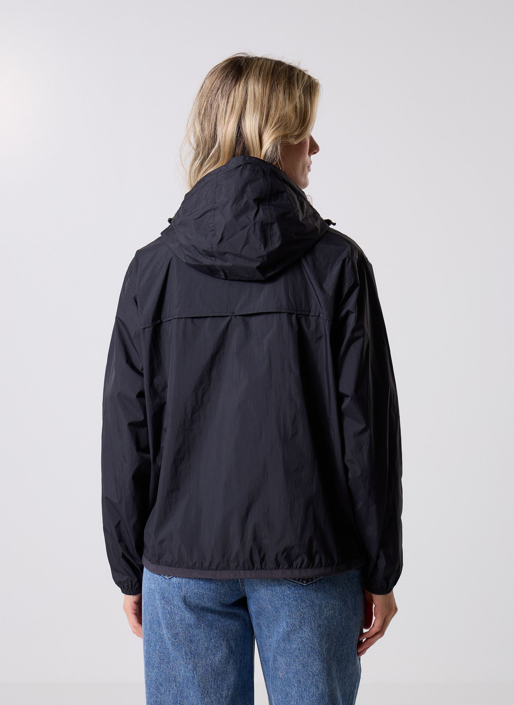 Windbreaker / Windjacken LE VRAI 4.0 LEON EAST - Unisexe schwarz K-Way Windbreaker / Windjacken LE VRAI 4.0 LEON EAST - Unisexe schwarz Black Pure