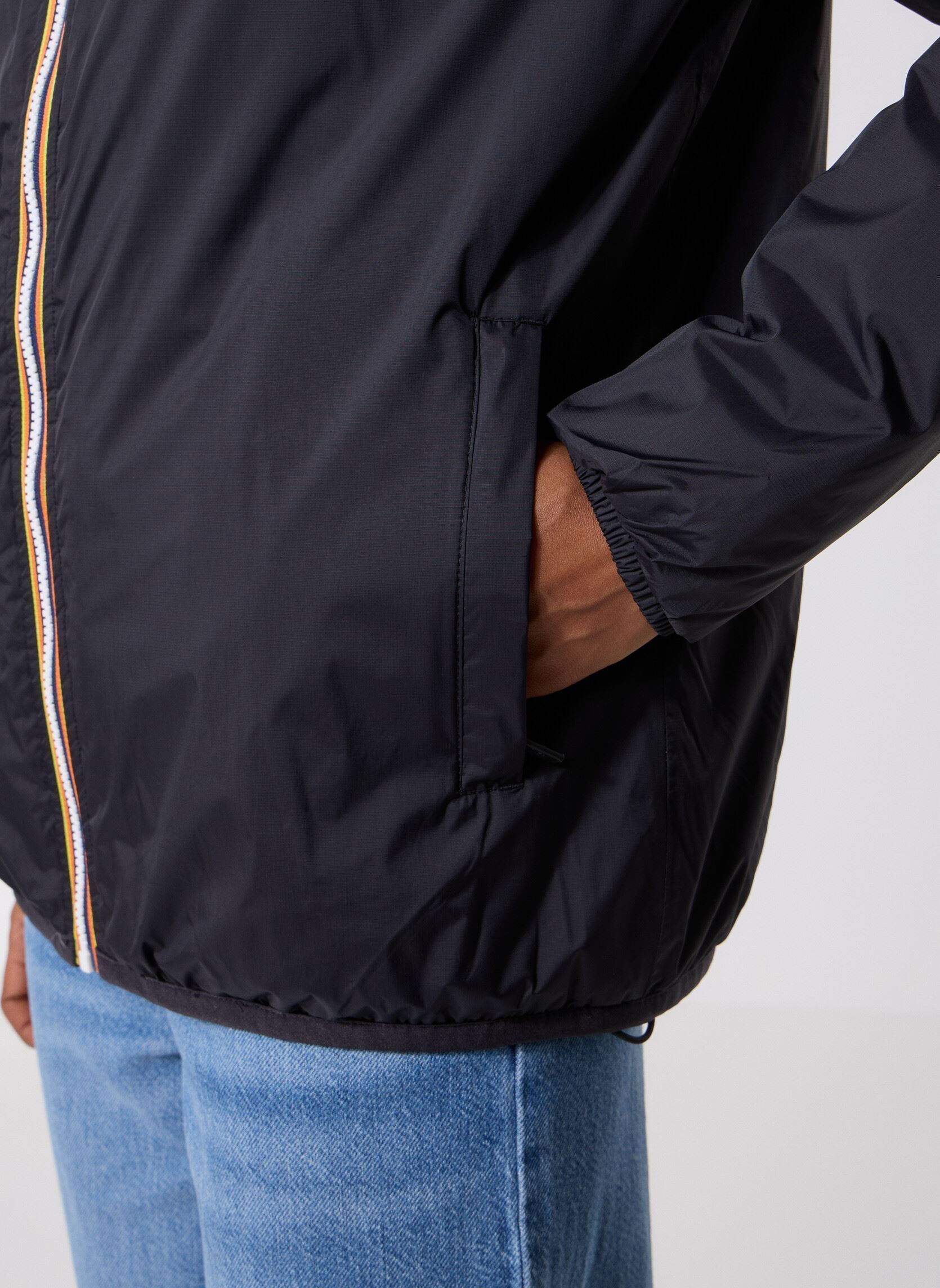 Vestes imperméable LE VRAI 4.0 CLAUDE ORSETTO - Unisexe femme noir K-Way Vestes imperméable LE VRAI 4.0 CLAUDE ORSETTO - Unisexe femme noir Black Pure