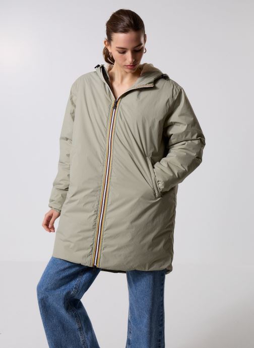 K-Way Regenjassen LE VRAI 4.0 EIFFEL EAST ORSETTO - Unisex dames bruin