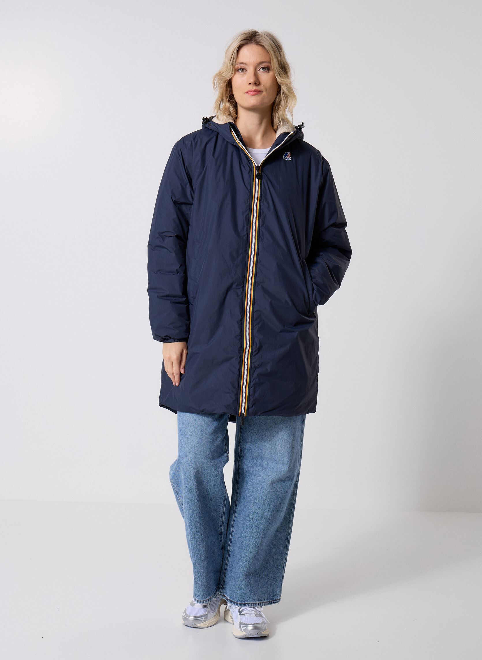 Vestes imperméable LE VRAI 4.0 EIFFEL EAST ORSETTO - Unisex bleu K-Way Vestes imperméable LE VRAI 4.0 EIFFEL EAST ORSETTO - Unisex bleu BLUE DEPTH