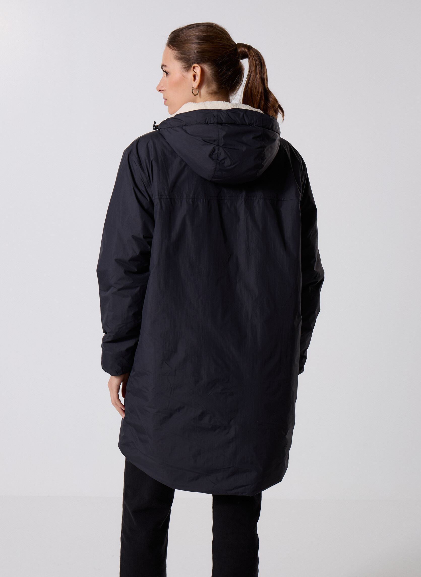 Regenjacken LE VRAI 4.0 EIFFEL EAST ORSETTO - Unisex schwarz K-Way Regenjacken LE VRAI 4.0 EIFFEL EAST ORSETTO - Unisex schwarz BLACK PURE