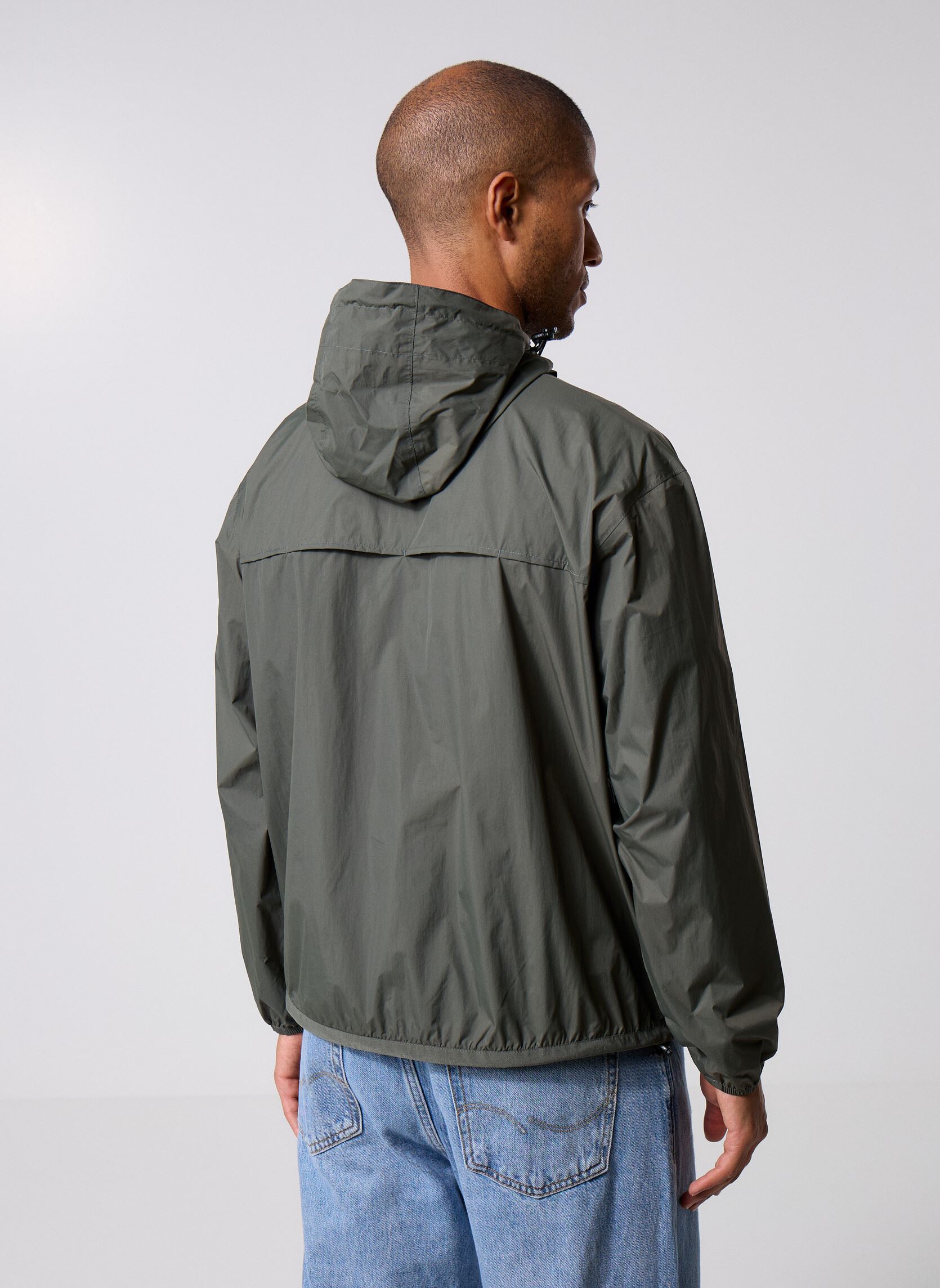 Windbreaker / Windjacken LE VRAI 4.0 LEON EAST - Unisexe M herren grün K-Way Windbreaker / Windjacken LE VRAI 4.0 LEON EAST - Unisexe M herren grün GREEN BLACKISH