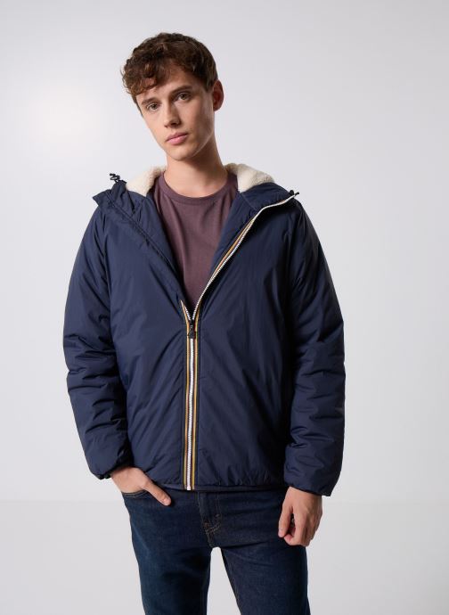 K-Way Vestes imperméables LE VRAI 4.0 CLAUDE ORSETTO - Unisexe M homme bleu