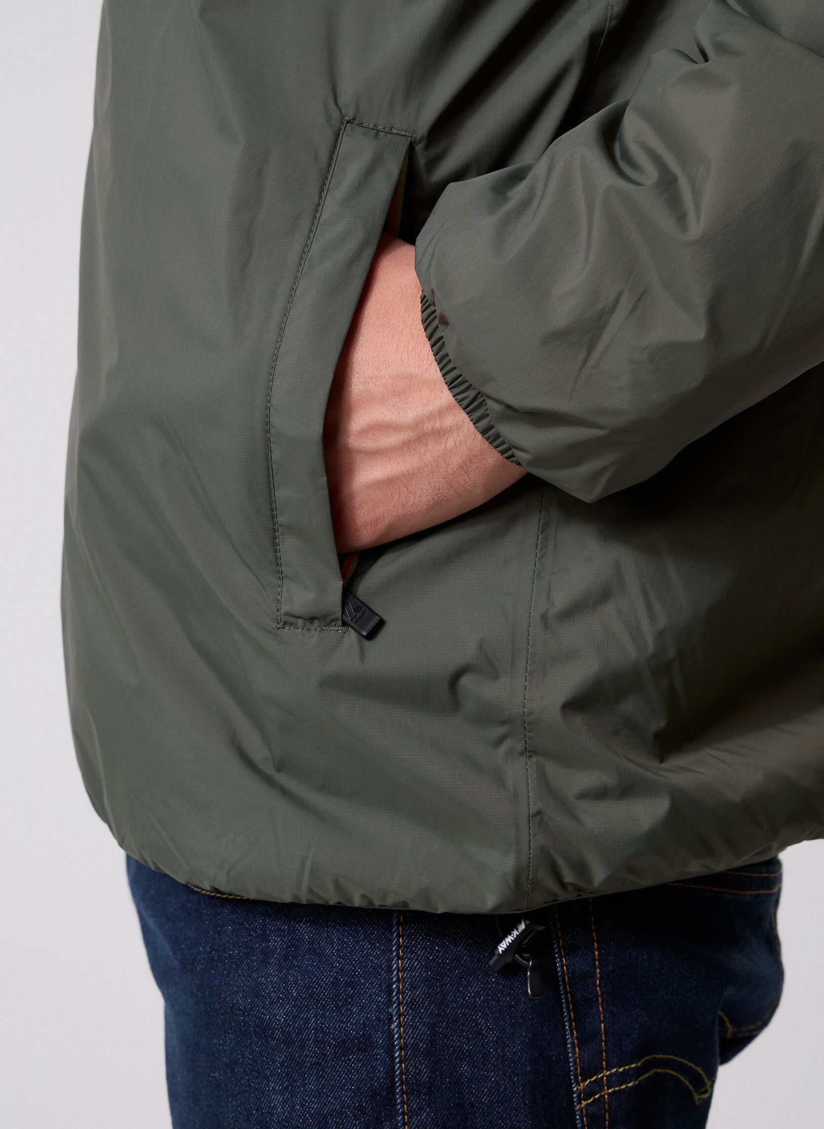 Vestes imperméables LE VRAI 4.0 CLAUDE ORSETTO - Unisexe M homme vert K-Way Vestes imperméables LE VRAI 4.0 CLAUDE ORSETTO - Unisexe M homme vert GREEN BLACKISH
