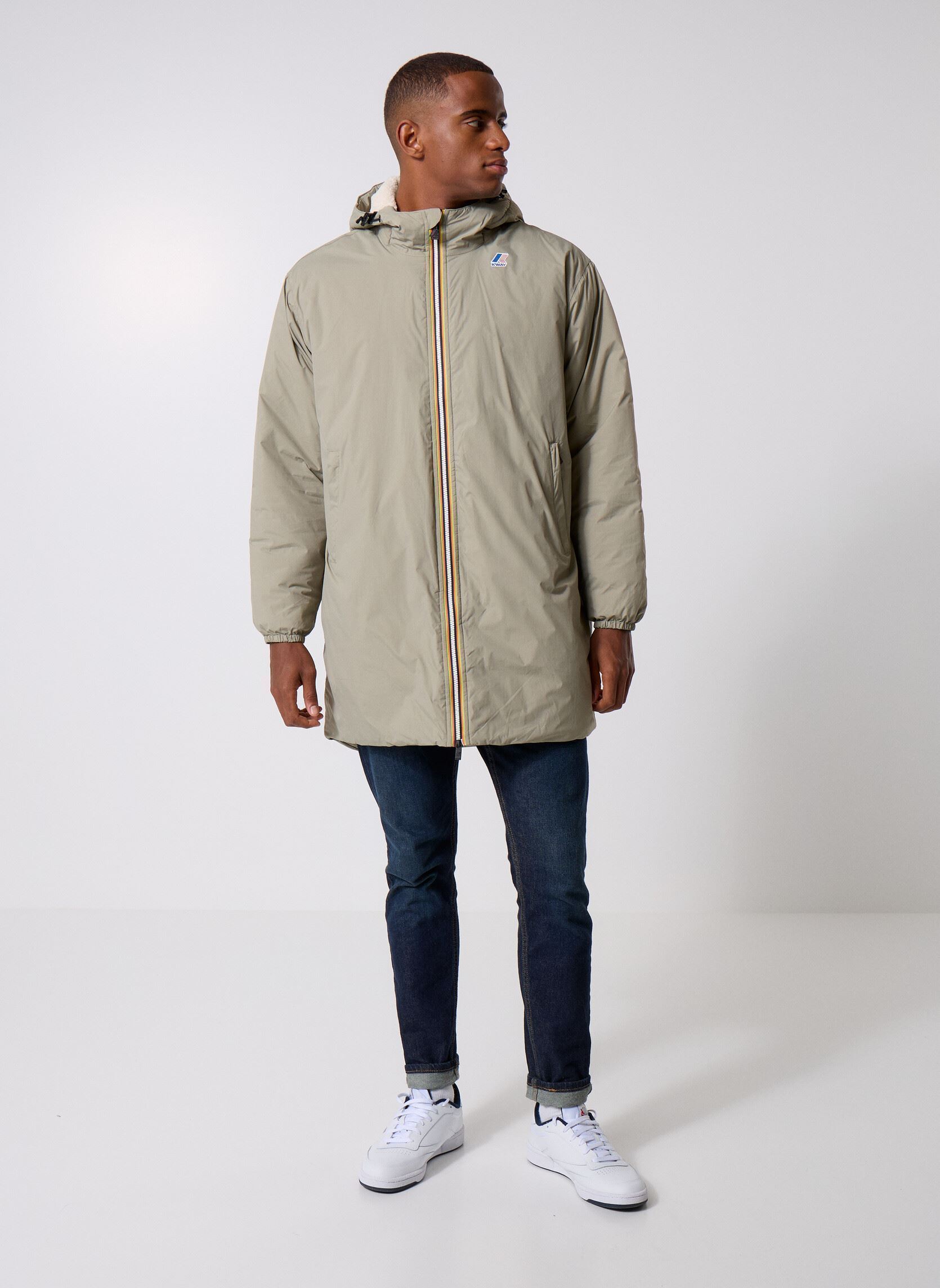 Vestes imperméables LE VRAI 4.0 EIFFEL EAST ORSETTO - Unisex homme marron K-Way Vestes imperméables LE VRAI 4.0 EIFFEL EAST ORSETTO - Unisex homme marron GREEN OAK