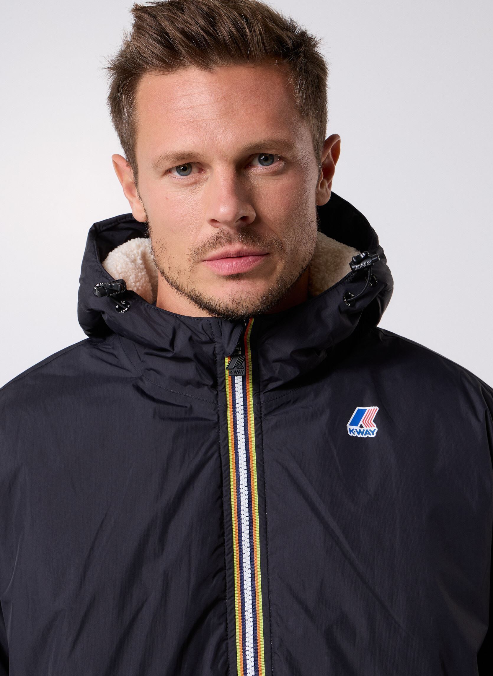 Vestes imperméables LE VRAI 4.0 EIFFEL EAST ORSETTO - Unisex homme noir K-Way Vestes imperméables LE VRAI 4.0 EIFFEL EAST ORSETTO - Unisex homme noir BLACK PURE