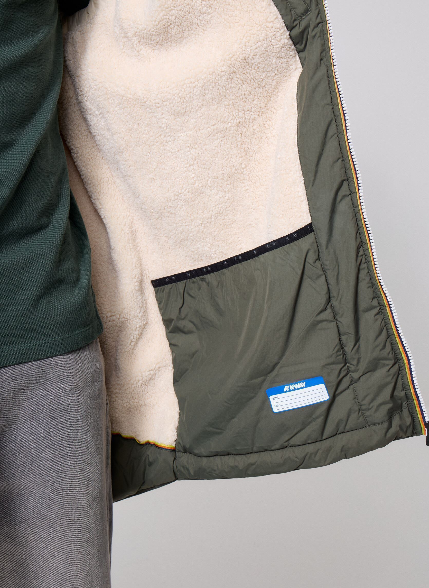 Vestes imperméables LE VRAI 4.0 EIFFEL EAST ORSETTO - Unisex homme vert K-Way Vestes imperméables LE VRAI 4.0 EIFFEL EAST ORSETTO - Unisex homme vert GREEN BLACKISH