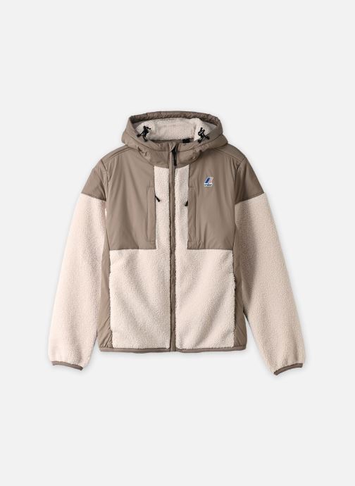 K-Way Sweaters met rits SAMSON 4.0 ORSETTO - Unisexe M heren beige