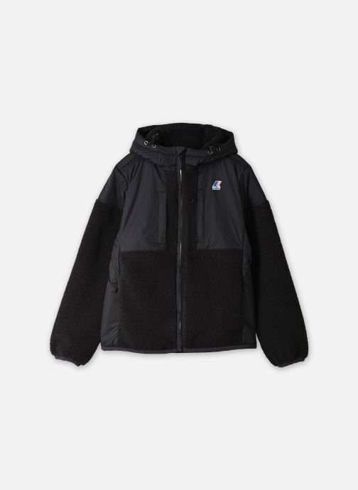 K-Way Sweaters met rits SAMSON 4.0 ORSETTO - Unisexe M heren zwart