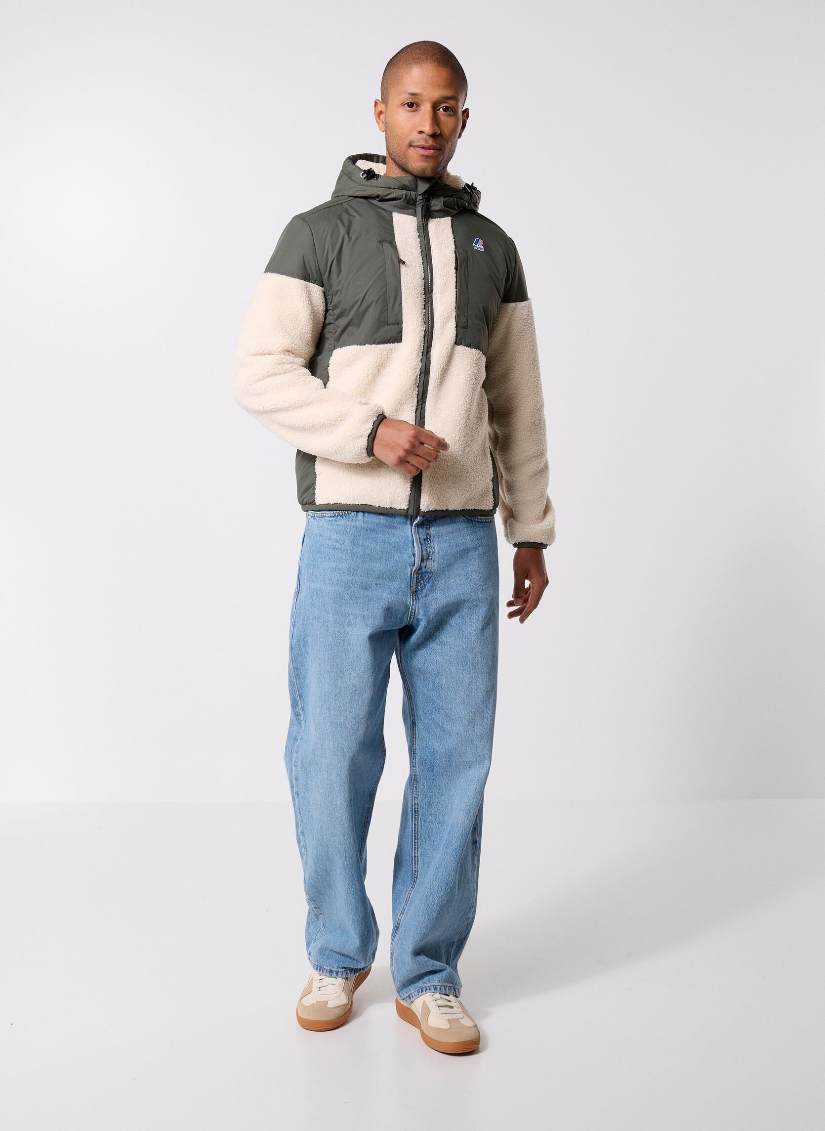 Sweats zippés SAMSON 4.0 ORSETTO - Unisexe M homme vert K-Way Sweats zippés SAMSON 4.0 ORSETTO - Unisexe M homme vert Green Blackish--Ecru