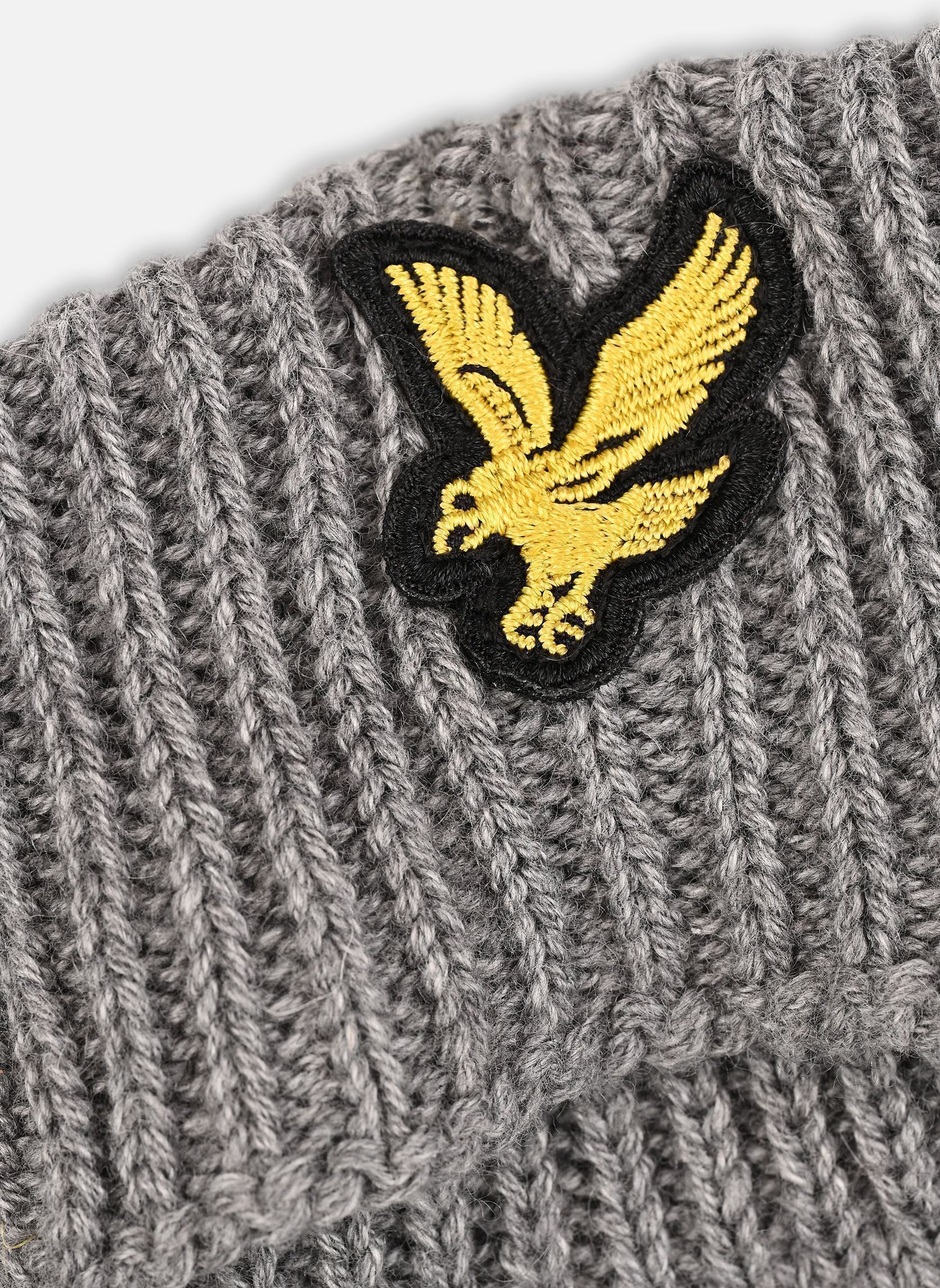 Gants Cotton Merino Gloves homme gris Lyle & Scott Gants Cotton Merino Gloves homme gris MID GREY MARL