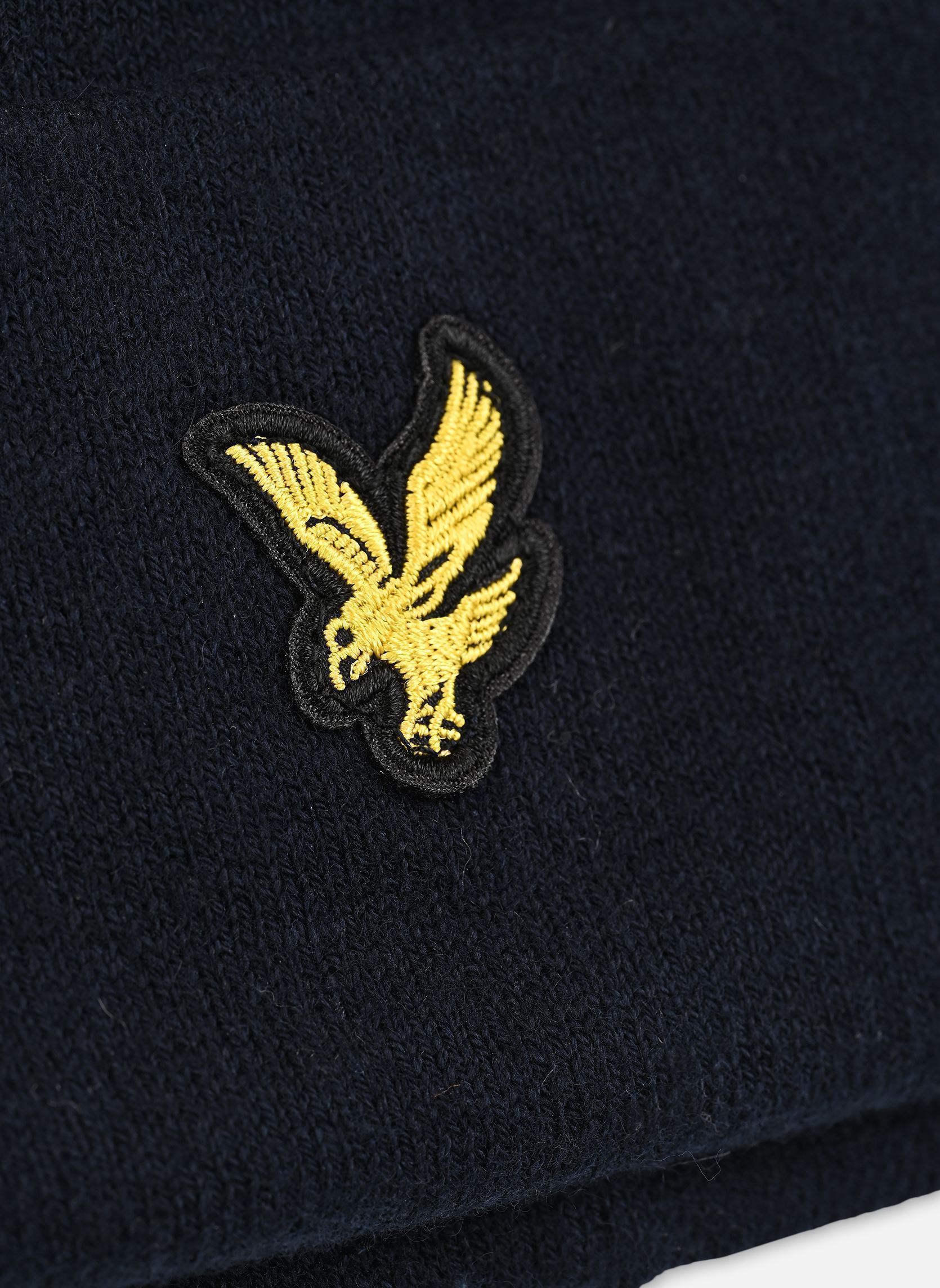 Bonnets Cotton Merino Beanie homme bleu Lyle & Scott Bonnets Cotton Merino Beanie homme bleu DARK NAVY