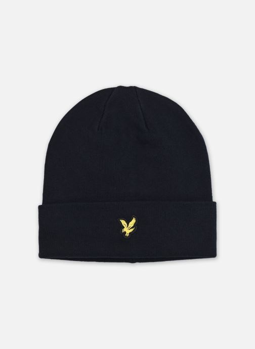 Lyle & Scott Bonnets Cotton Merino Beanie homme bleu