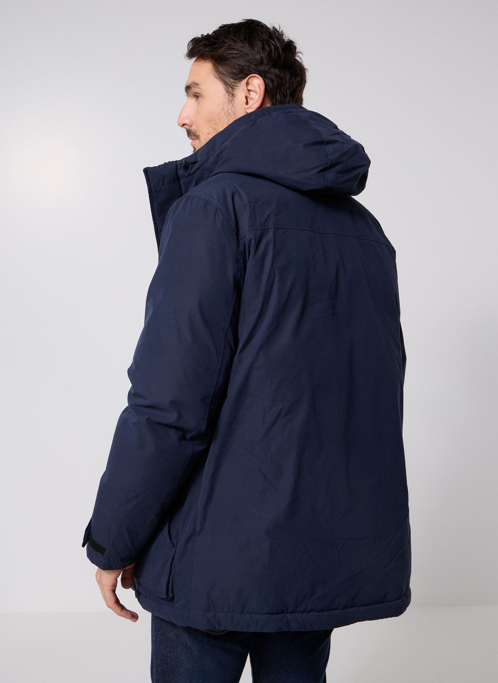 Parkas Membrane Parka homme bleu Lyle & Scott Parkas Membrane Parka homme bleu DARK NAVY