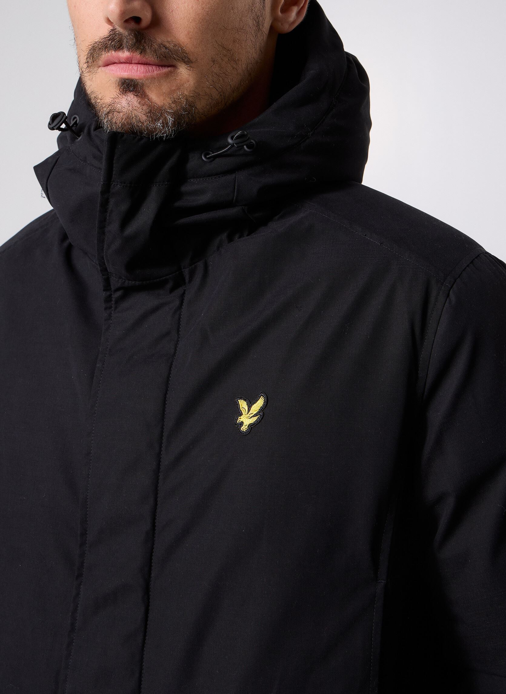 Parkas Membrane Parka homme noir Lyle & Scott Parkas Membrane Parka homme noir JET BLACK