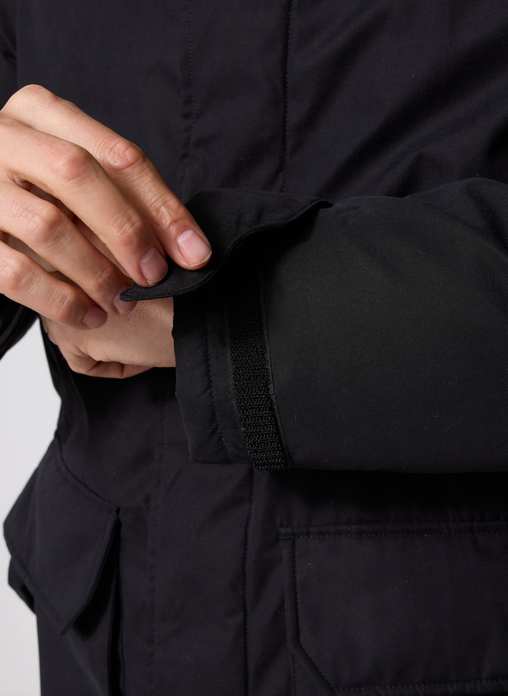 Parkas Membrane Parka homme noir Lyle & Scott Parkas Membrane Parka homme noir JET BLACK