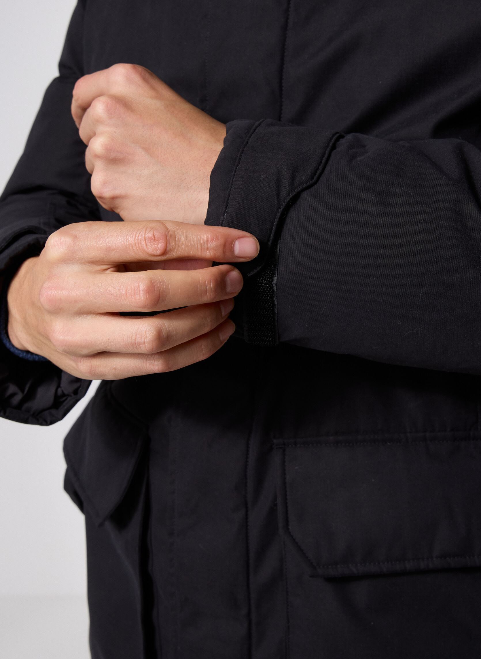 Parkas Membrane Parka homme noir Lyle & Scott Parkas Membrane Parka homme noir JET BLACK