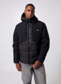 Vestes Wadded Hybrid Jacket homme noir Lyle & Scott Vestes Wadded Hybrid Jacket homme noir JET BLACK