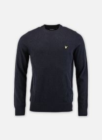 Pullover Lambswool Blend Crew Neck Jumper herren grün