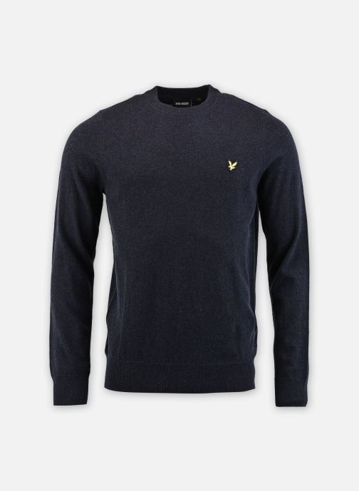 Lyle & Scott Pulls Lambswool Blend Crew Neck Jumper homme bleu